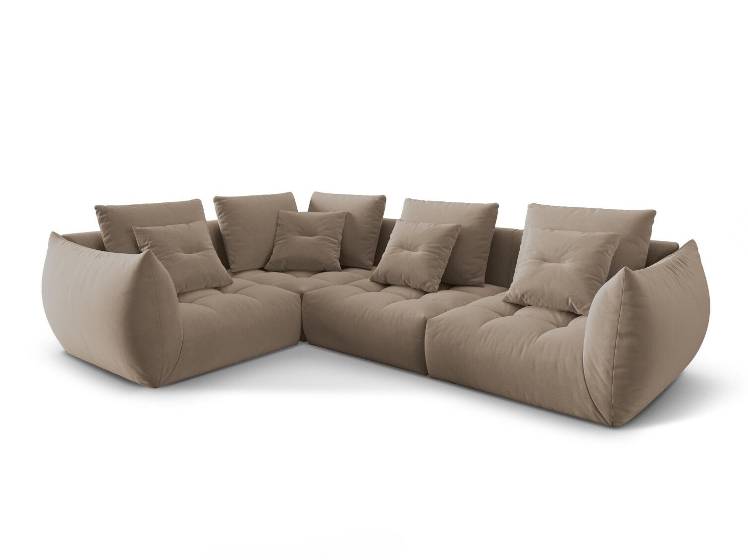 Modulares Ecksofa Benorli 105 (Casino Taupe)