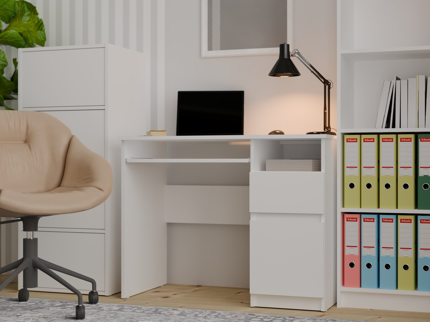 Bürotisch Mandeville 269 (Weiss)