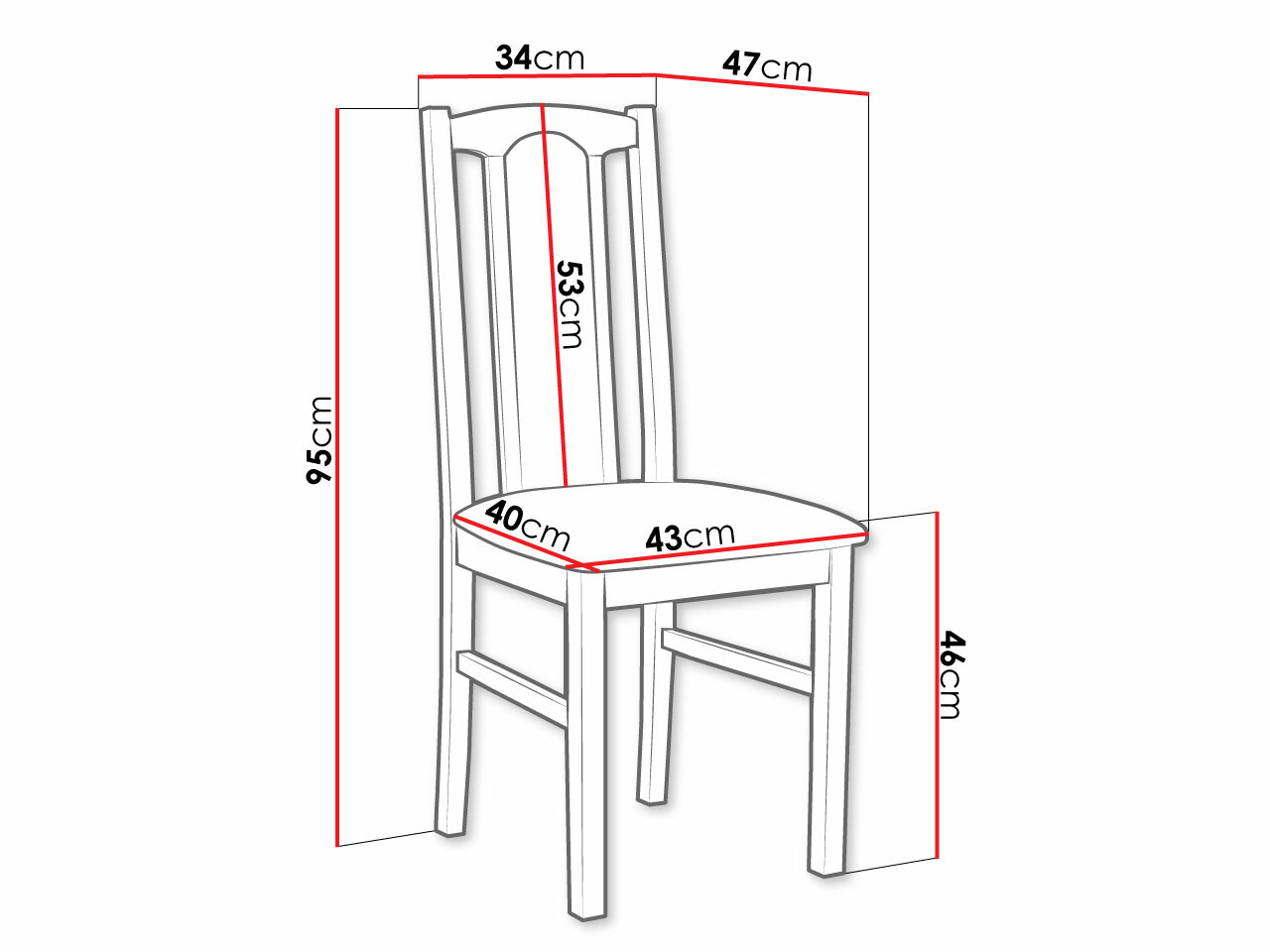Stuhl Victorville 145 (Weiss)