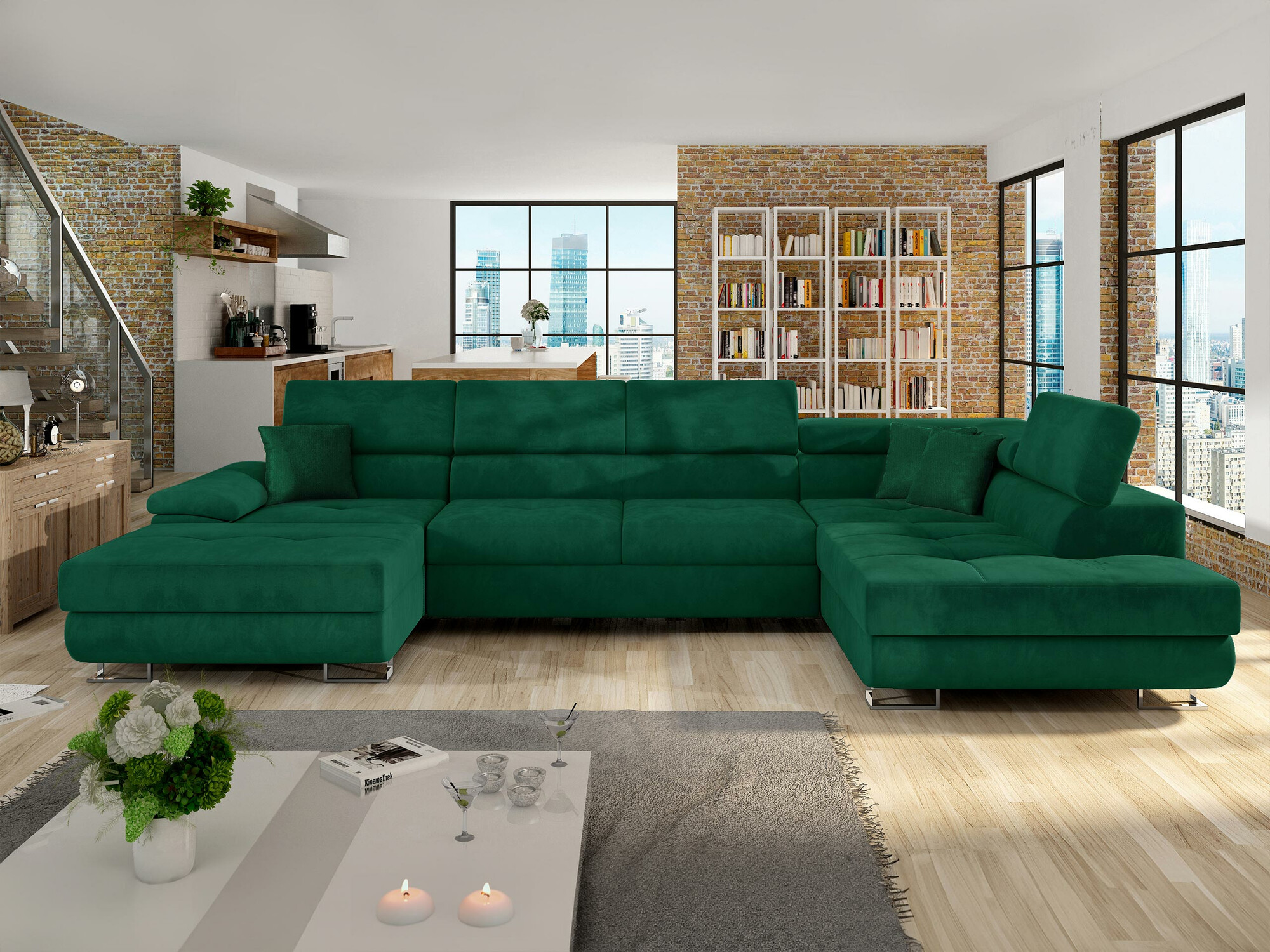 Ecksofa Comfivo Ruta IV (Kronos 19)