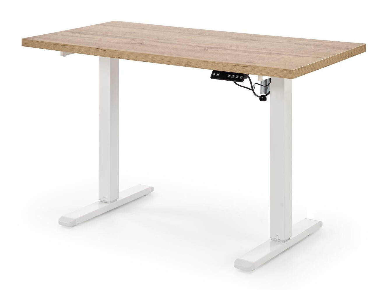 Höhenverstellbarer Schreibtisch Houston 1942 (Artisan-Eiche + Weiss)