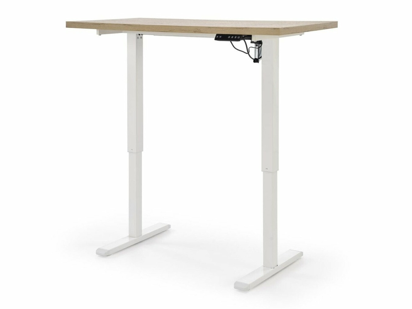 Höhenverstellbarer Schreibtisch Houston 1942 (Artisan-Eiche + Weiss)