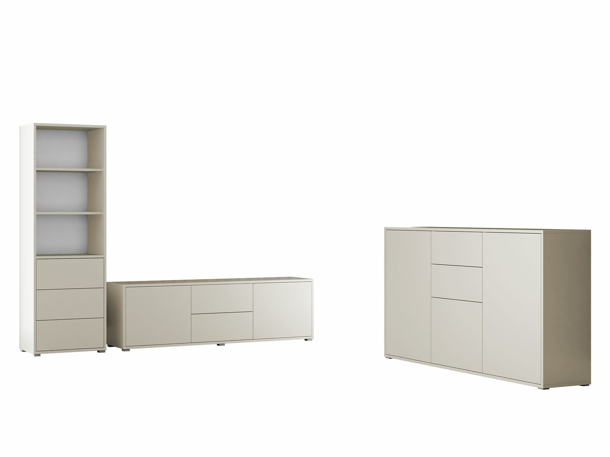 Wohnzimmer-Set Comfivo Tutela III (Kaschmir)