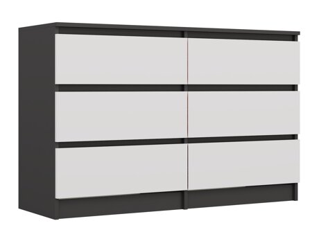 Kommoden Elbvelu 103 (Anthrazit + Weiss)