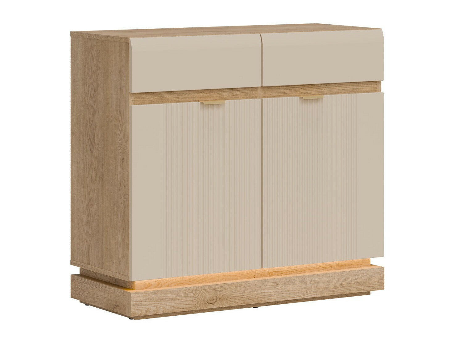 Kommode Teselbu 102 (Kaschmir + Eiche)