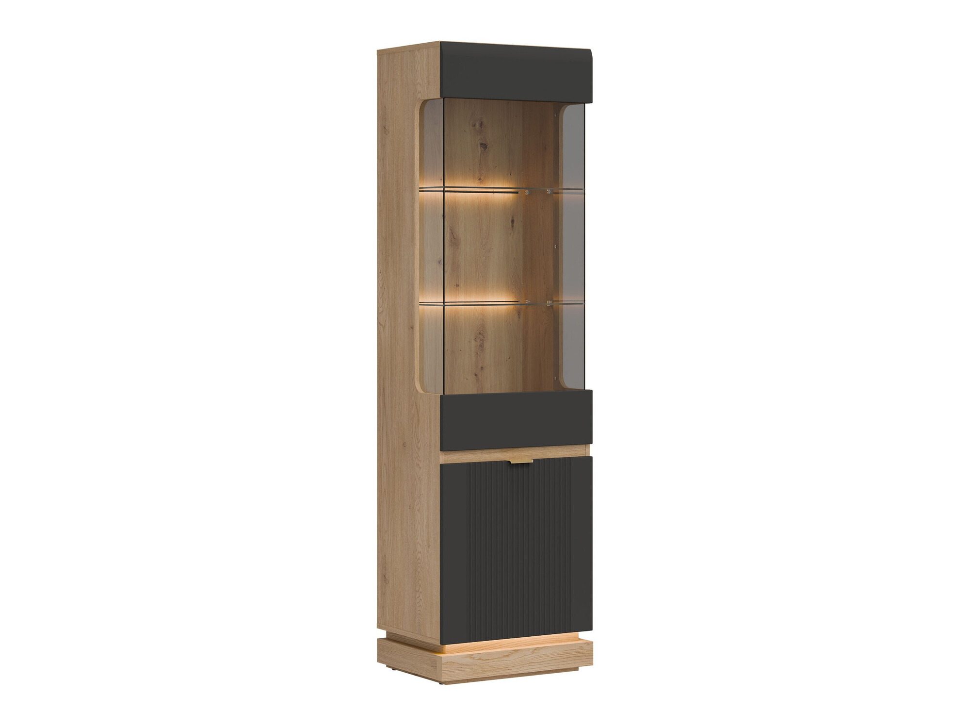 Regal Teselbu 109 (Anthrazit + Eiche)