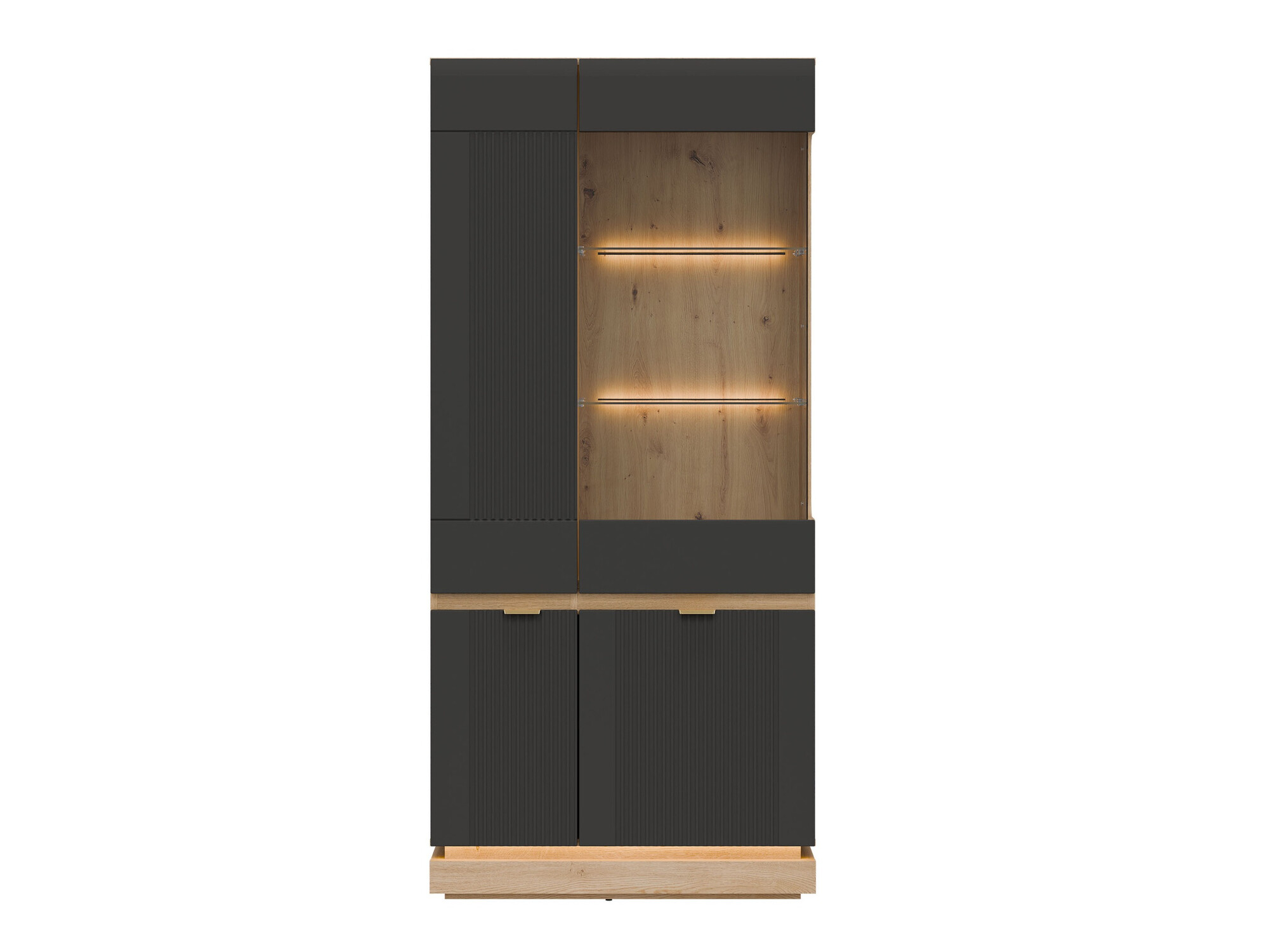 Regal Teselbu 111 (Anthrazit + Eiche)