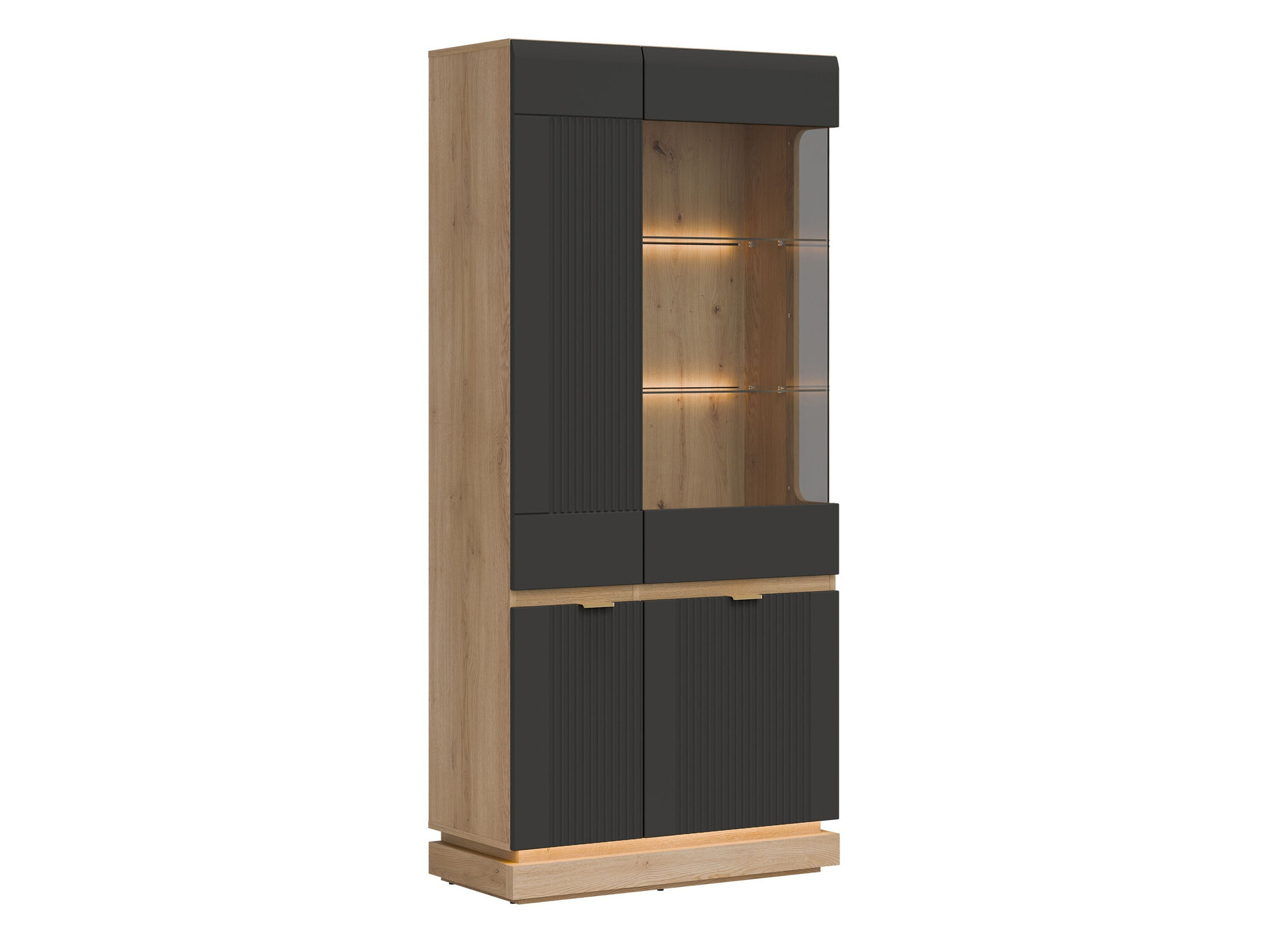 Regal Teselbu 111 (Anthrazit + Eiche)