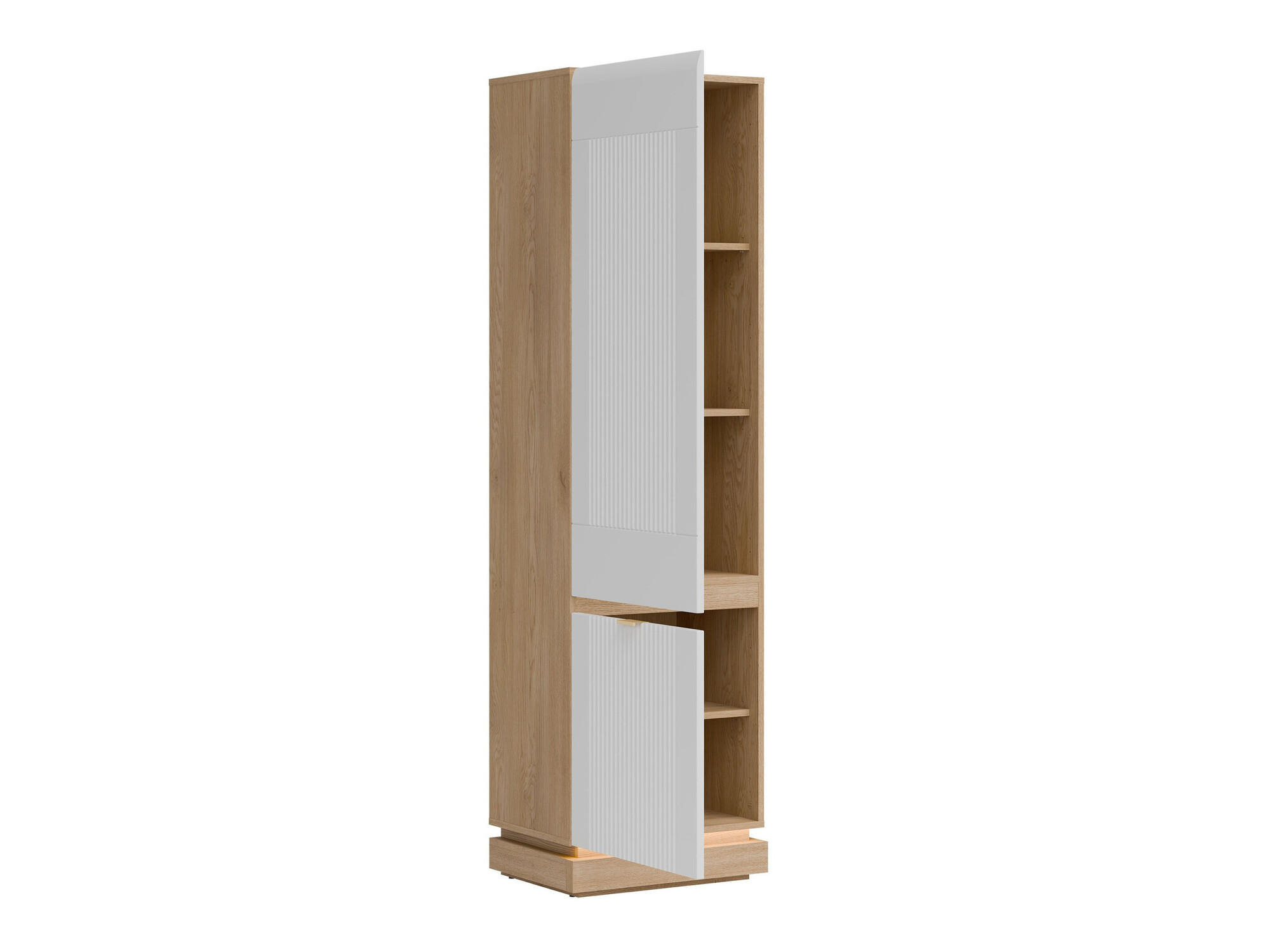 Regal Teselbu 112 (Weiss + Eiche)