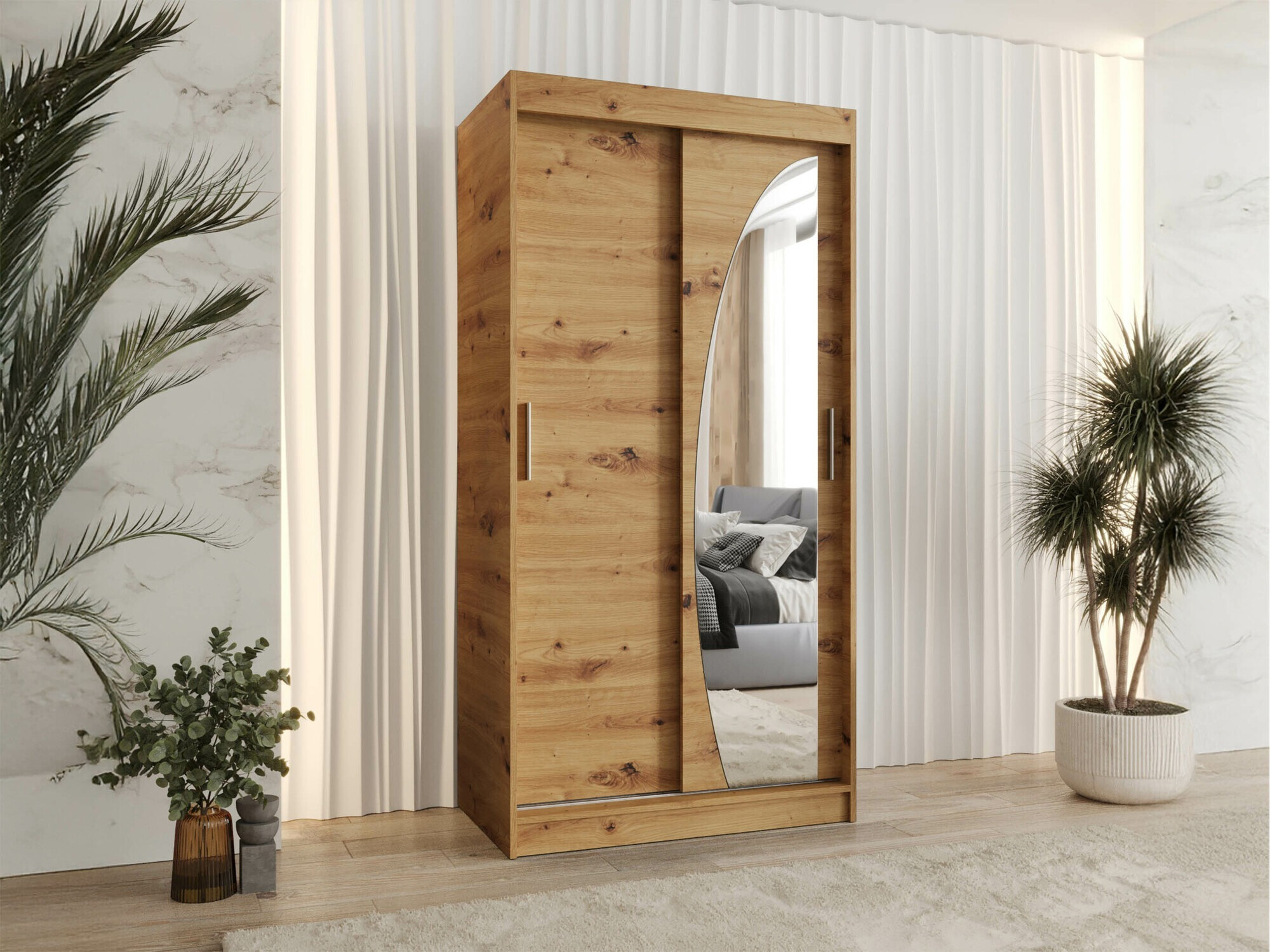 Kleiderschrank Hartford 498 (Artisan-Eiche)