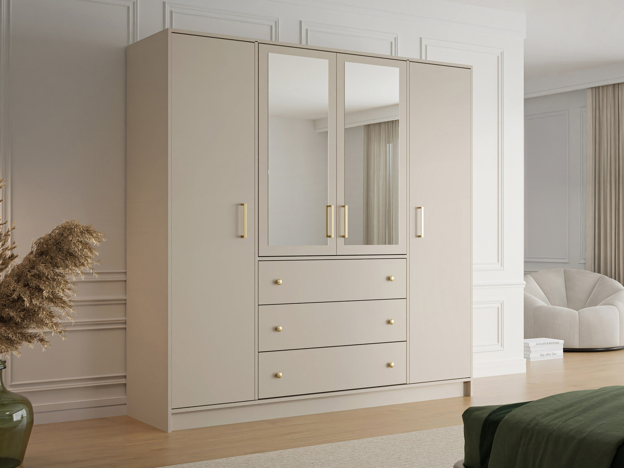 Kleiderschrank Musum (Kaschmir)