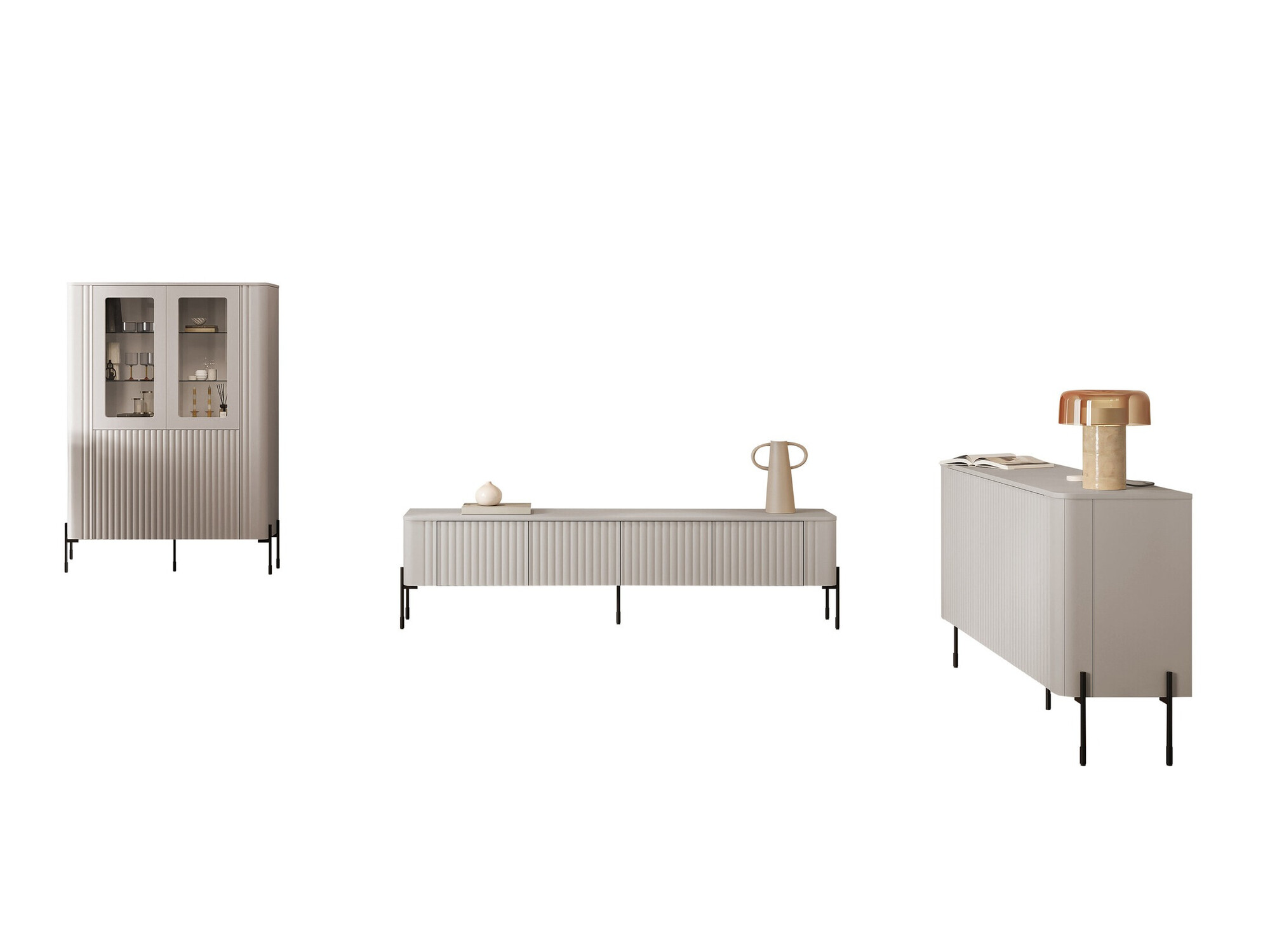 Wohnzimmer-Set Nobilitas (Kaschmir)