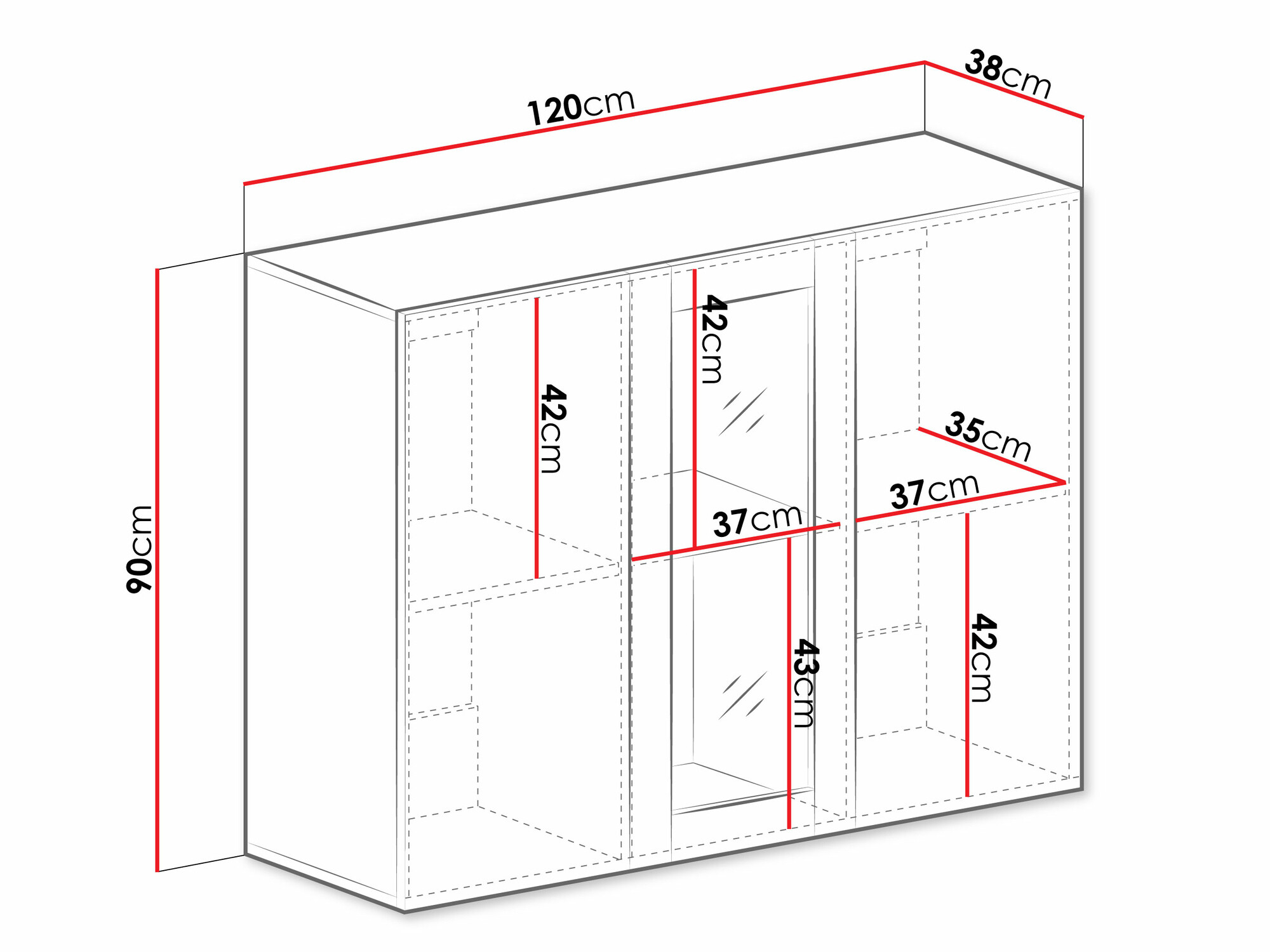 Hängeschrank Vilrin