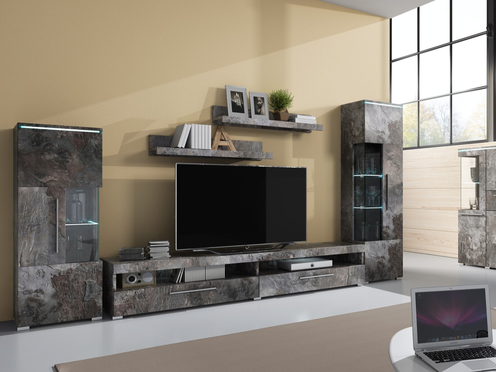 Regal Torvire 106 (Beton dunkel)