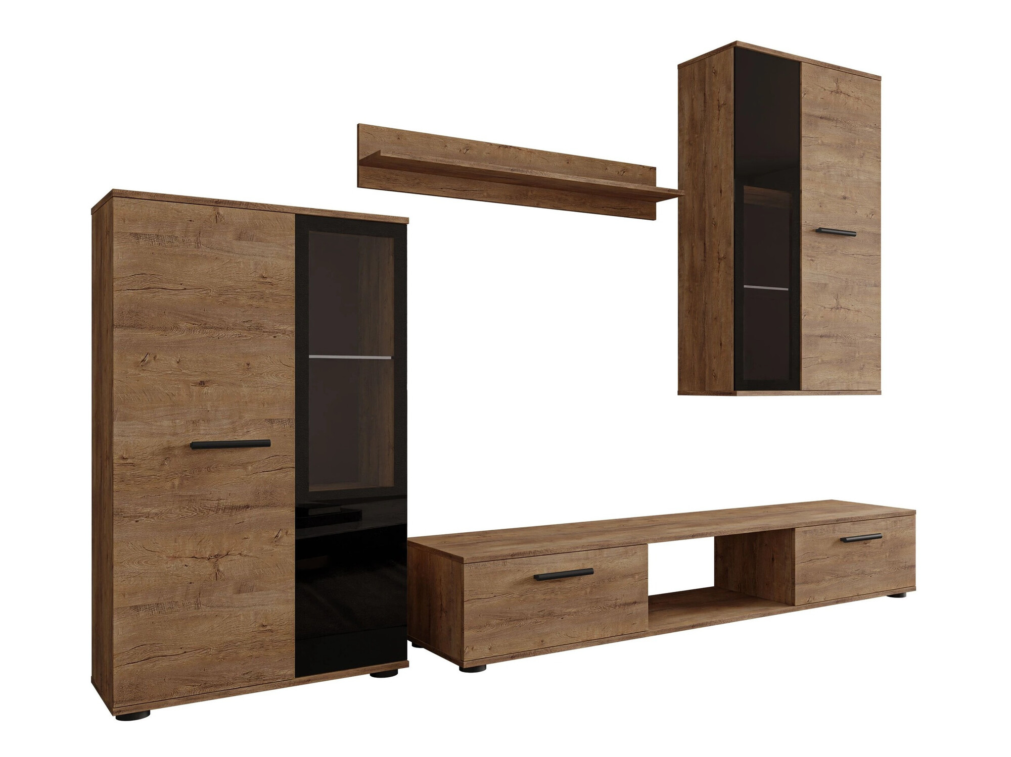 Wohnzimmer-Set Genio (Lefkas-Eiche)