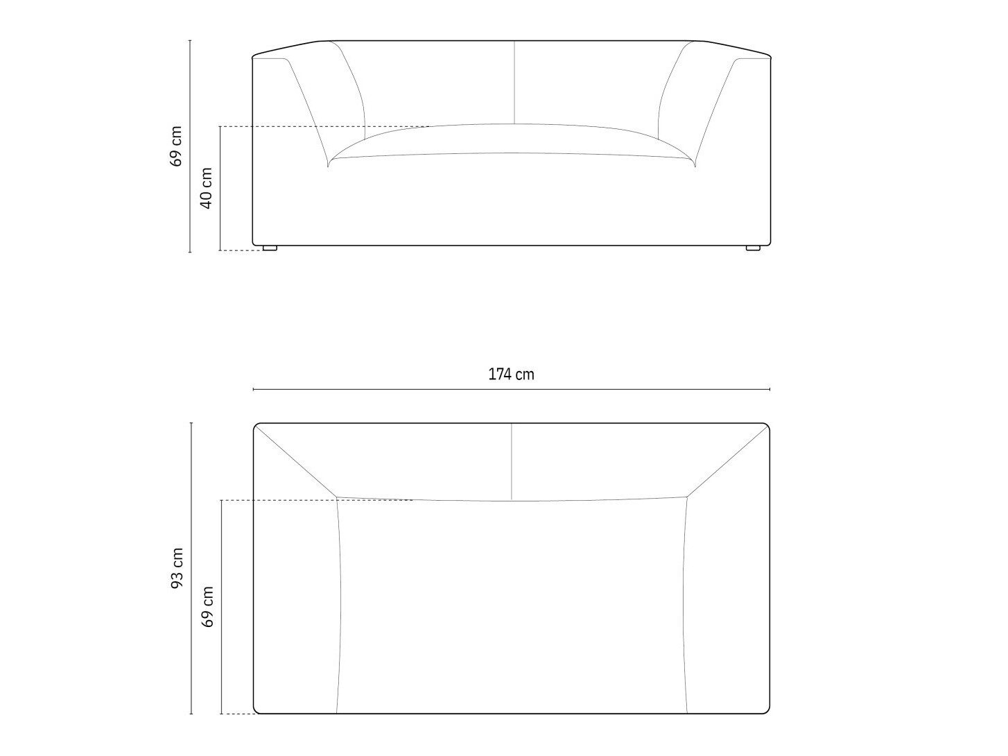 Sofa Vermaru 100 (Scala Nata)