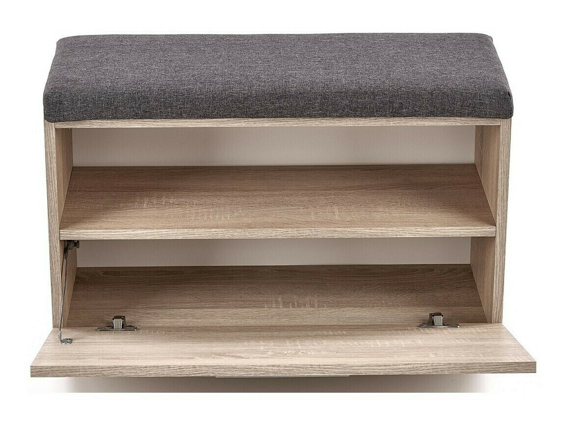 Schuhschrank Cirveso 117 (Artisan-Eiche + Grau)