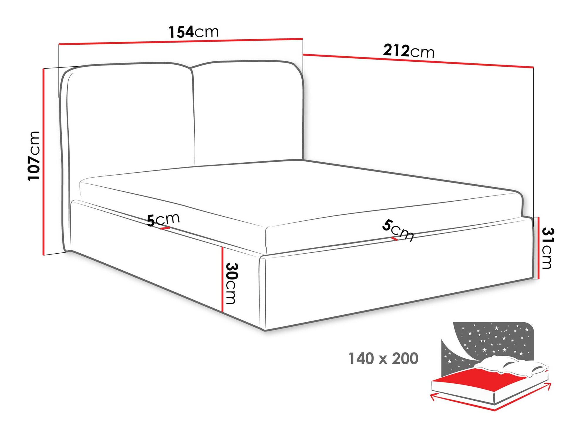 Bett Vox (Coral 15)