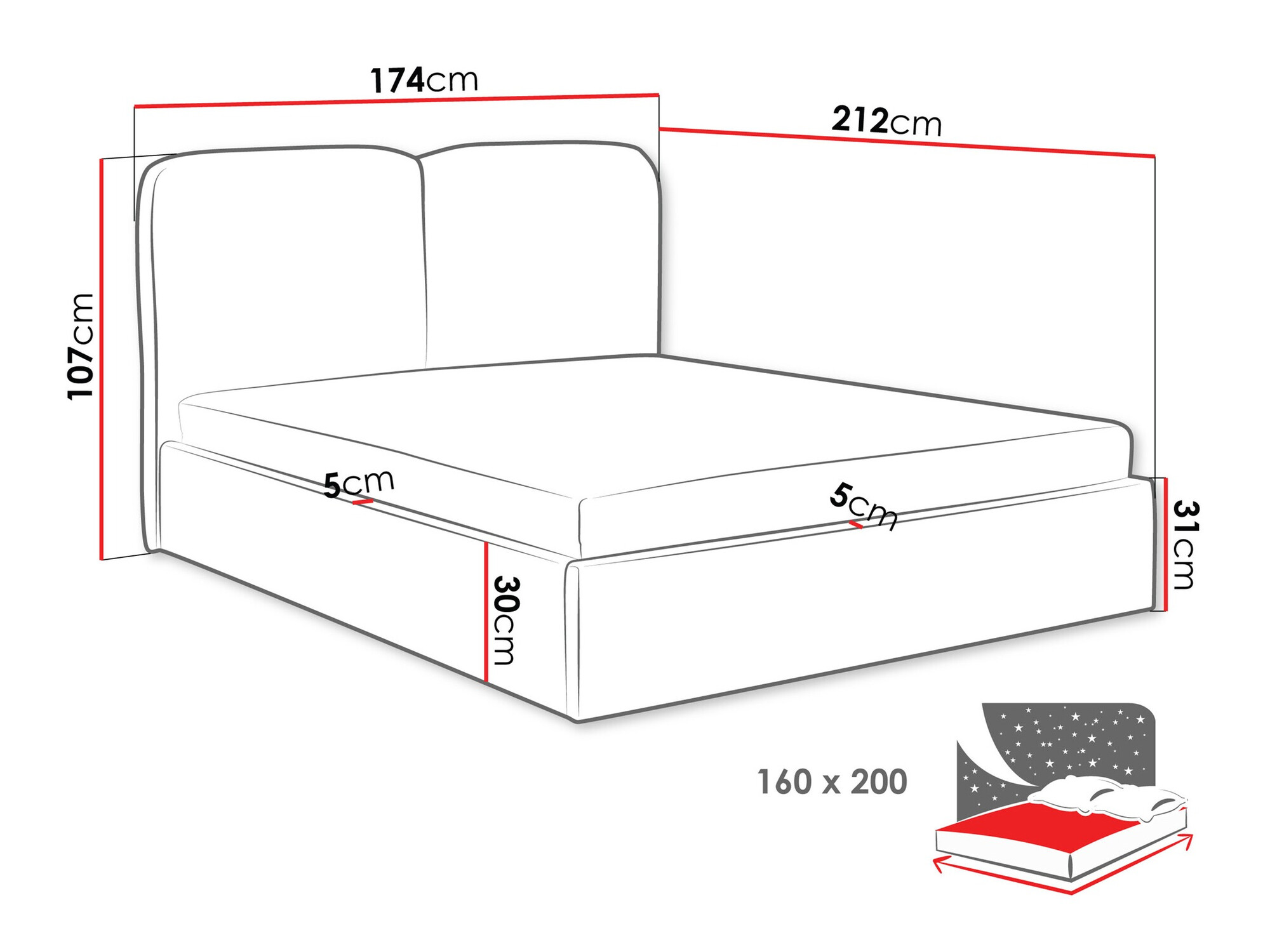 Bett Vox (Coral 45)