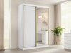 Kleiderschrank Larmire 100 (Weiss)
