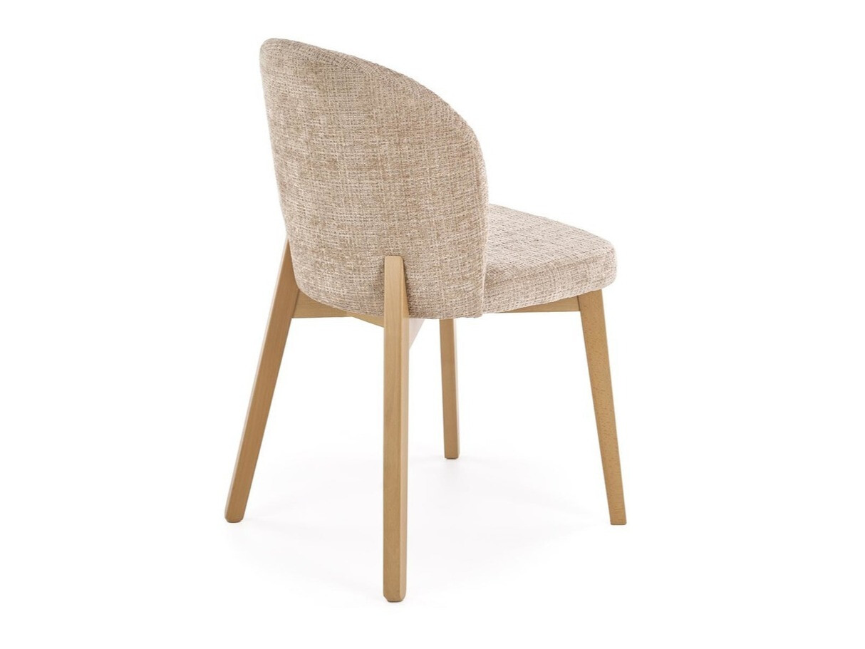 Stuhl Houston 1931 (Beige + Eichenholzoptik)