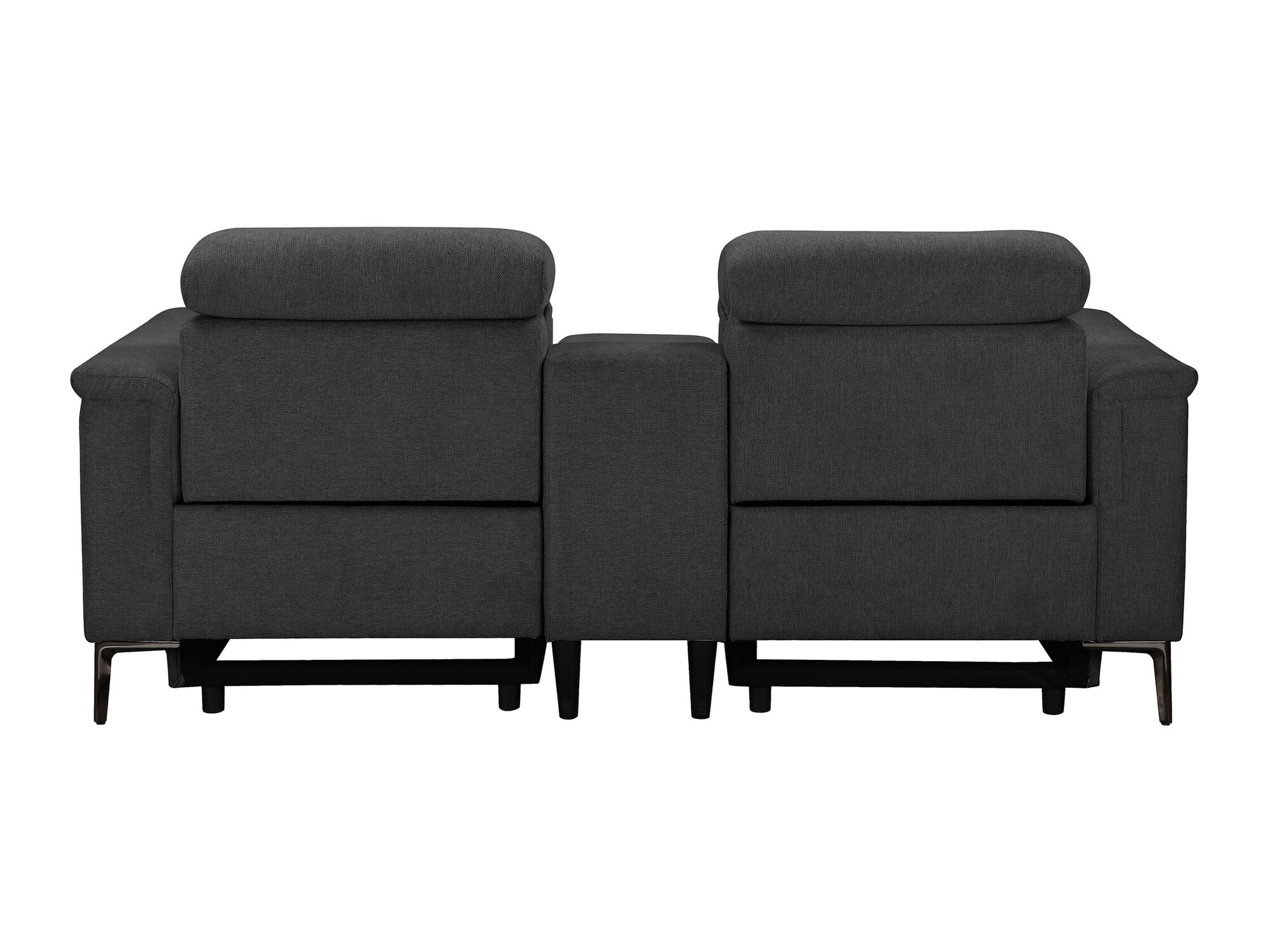 Sofa mit Liegefunktion Evamare 101 (Dunkelgrau)