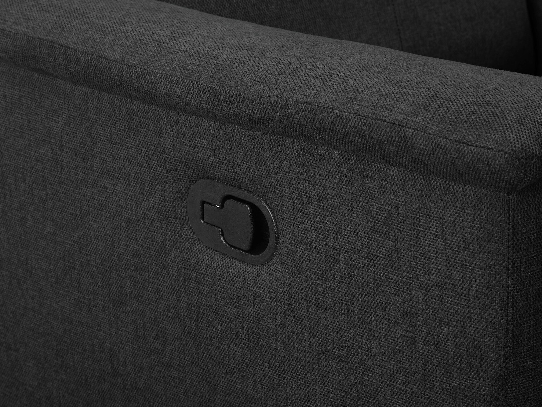 Sofa mit Liegefunktion Evamare 101 (Dunkelgrau)