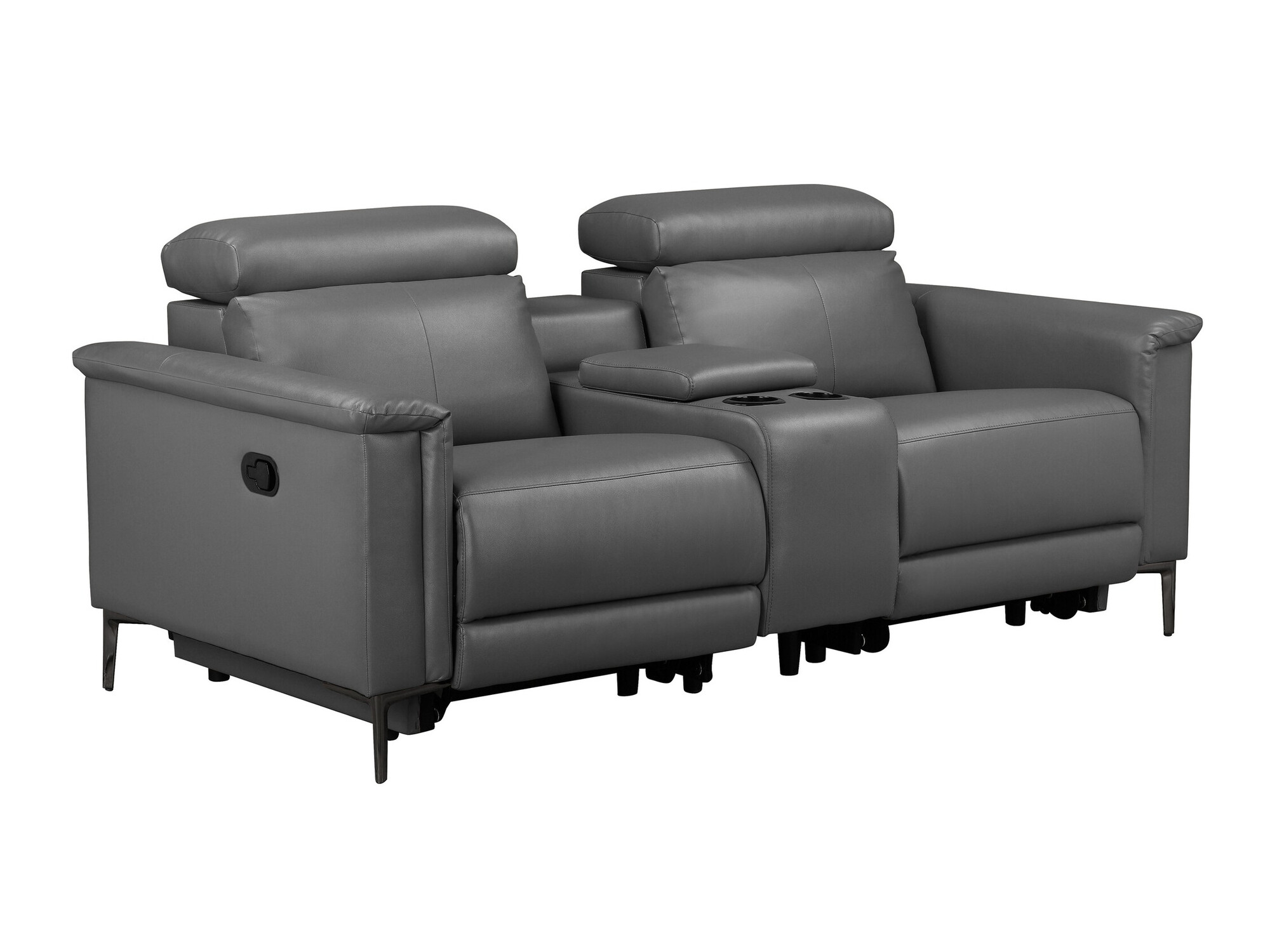 Sofa mit Liegefunktion Evamare 101 (Grau)