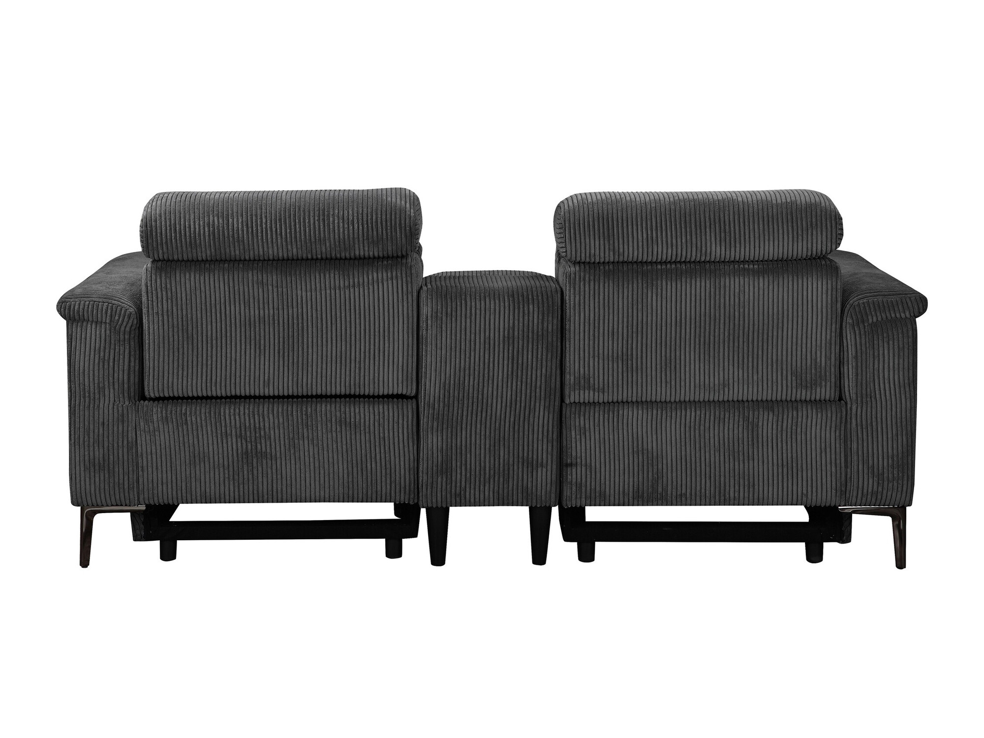 Sofa mit Liegefunktion Evamare 108 (Anthrazit)