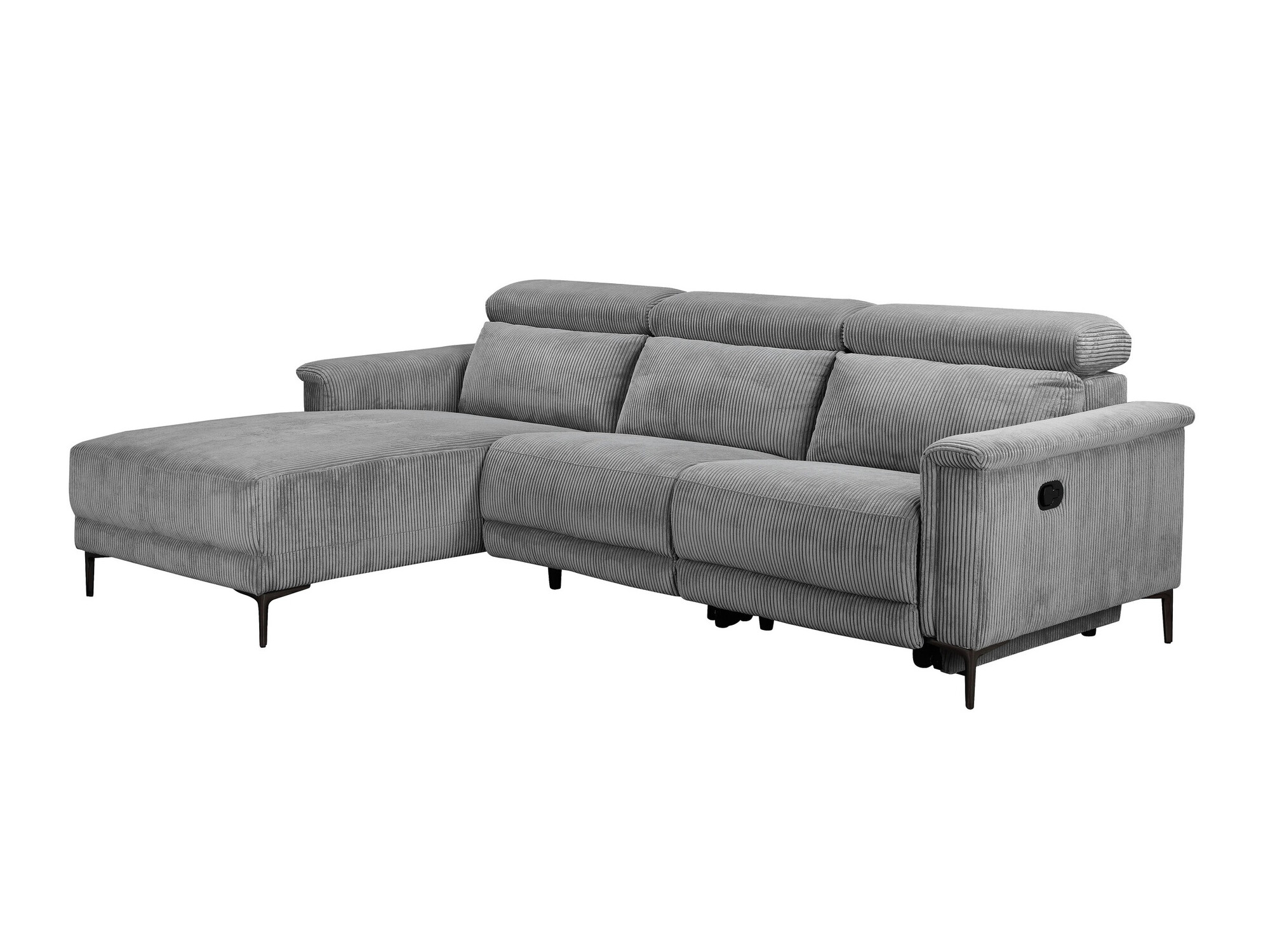 Ecksofa Liegesessel Denton 1474 (Grau)