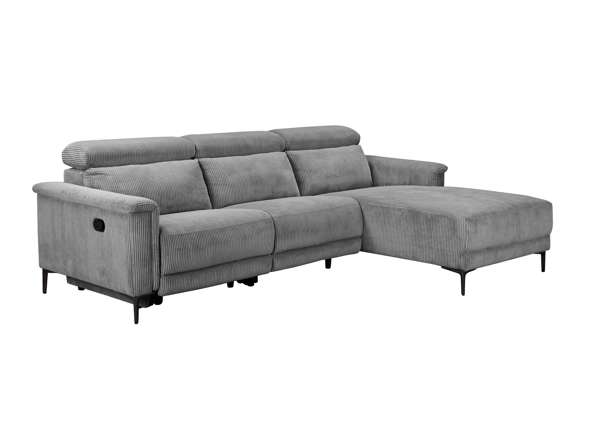 Ecksofa Liegesessel Denton 1474 (Grau)