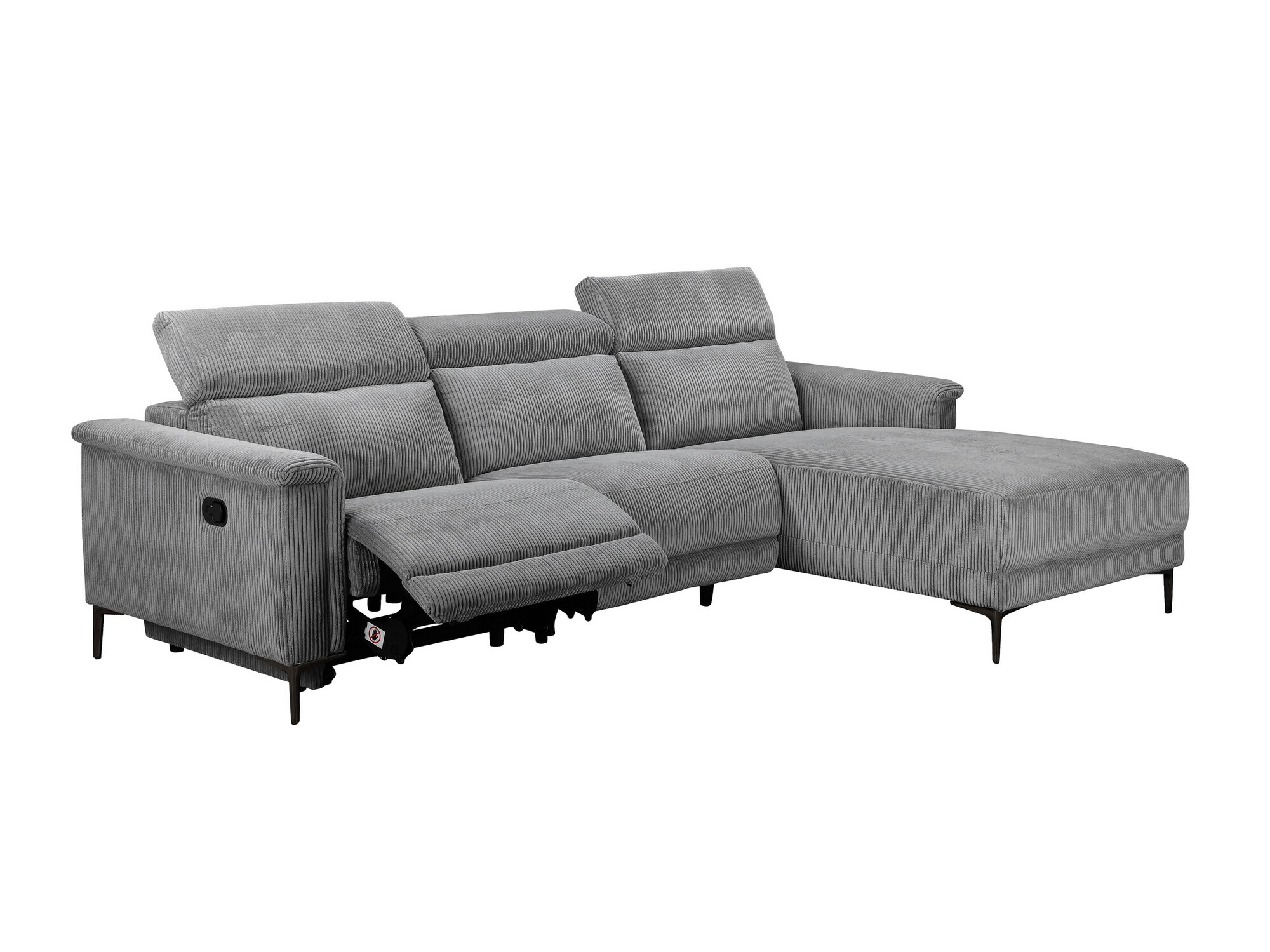 Ecksofa Liegesessel Evamare 102 (Grau)