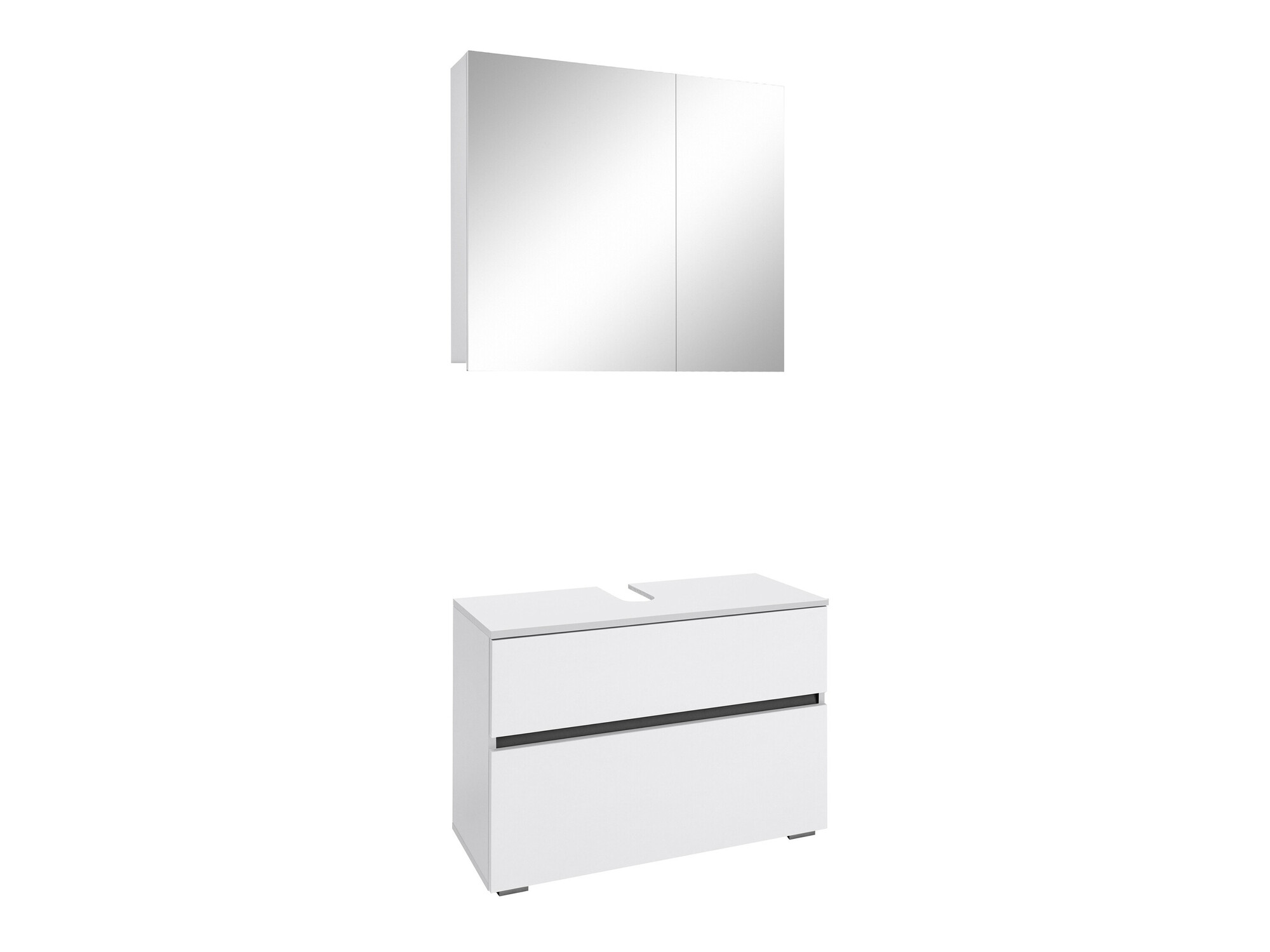 Badezimmer-Set Soncamu 116 (Weiss)