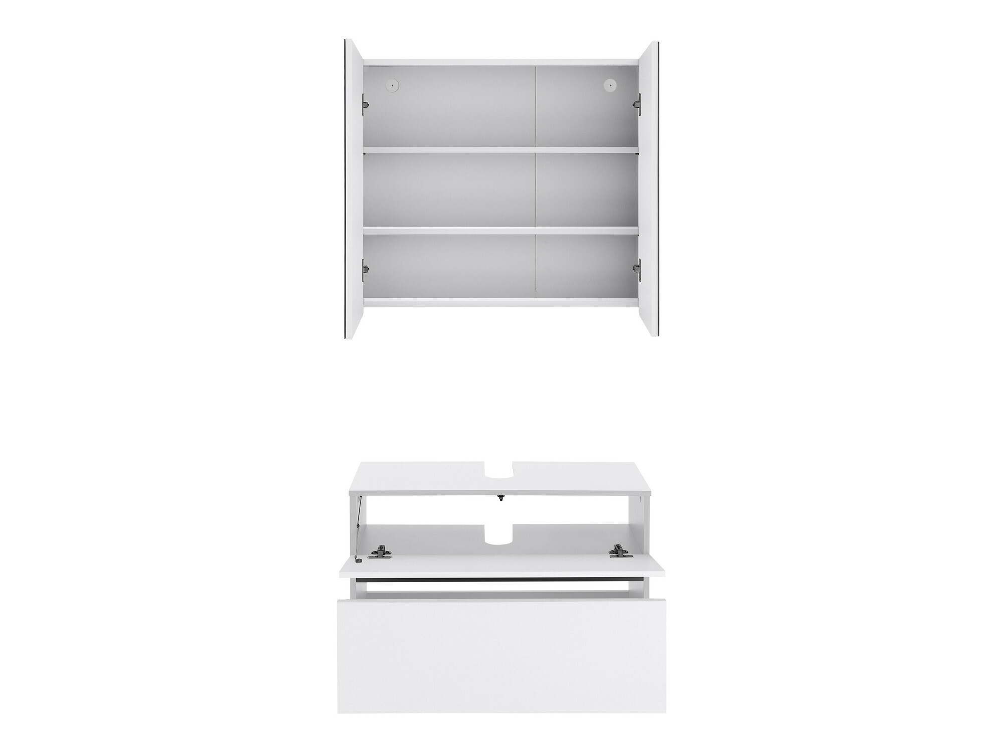 Badezimmer-Set Soncamu 116 (Weiss)