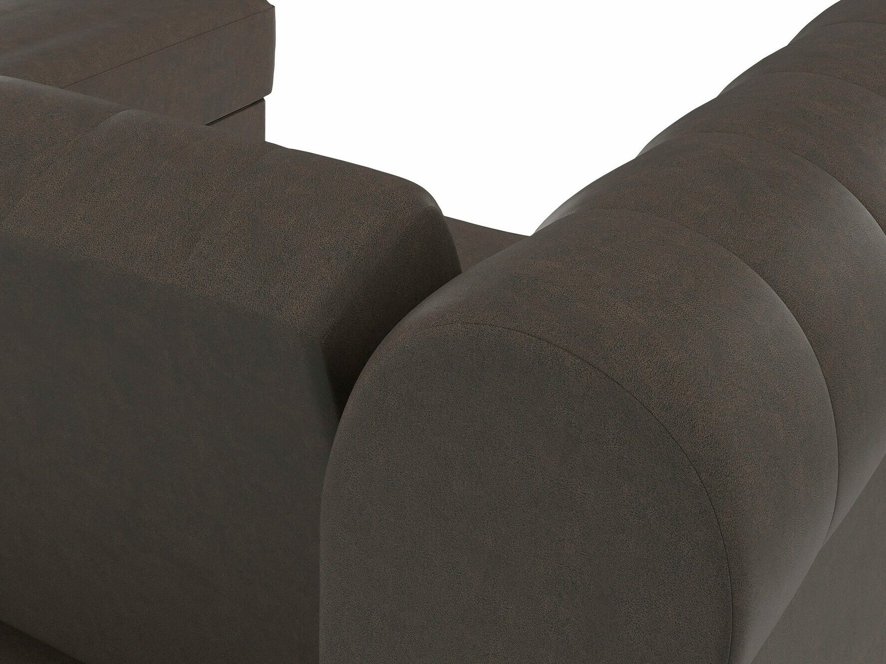 Chesterfield ecksofa Tulsa 622 (Braun)
