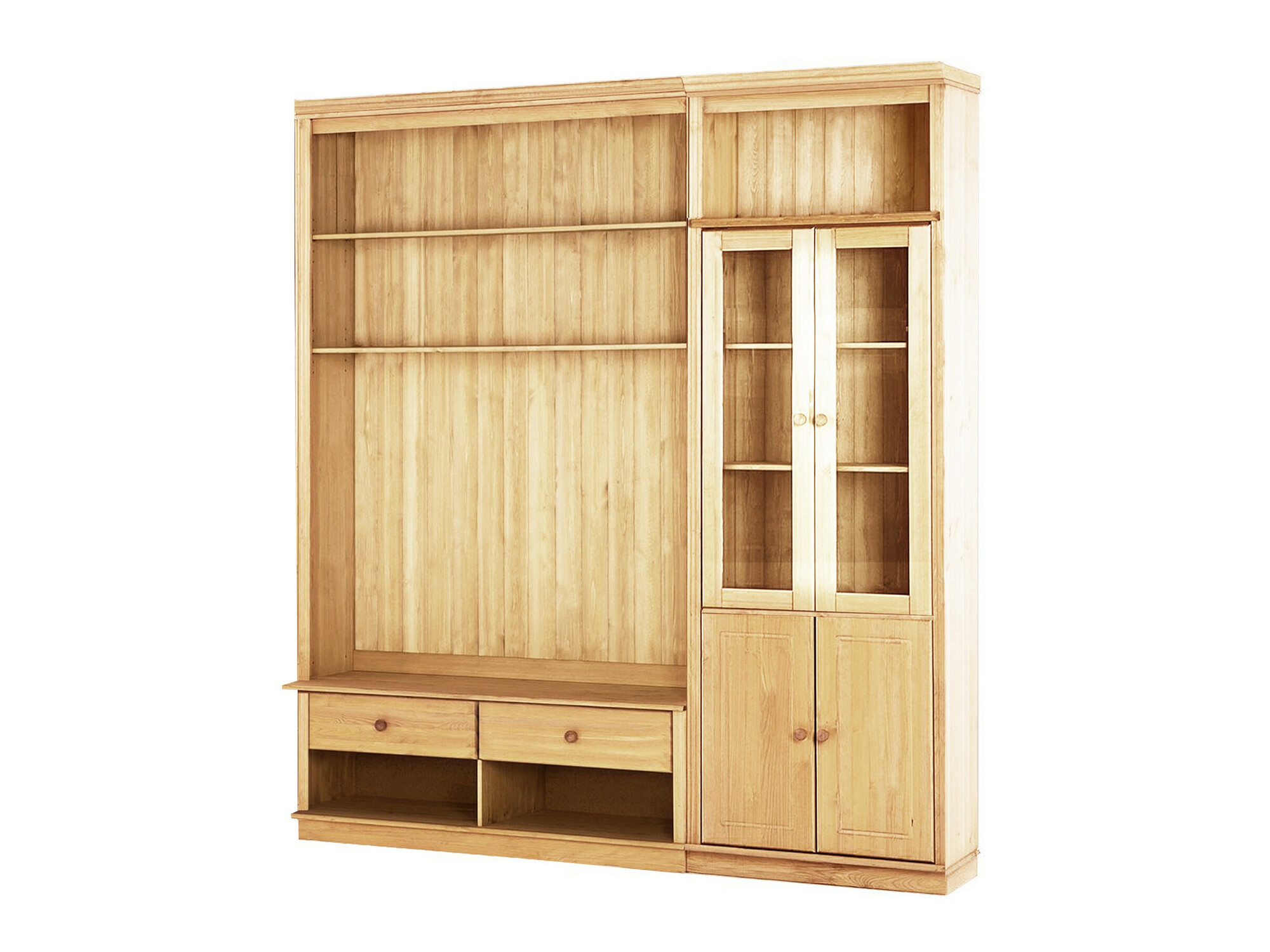 Wohnzimmer-Set Saltoro 124 (Hellbraun)