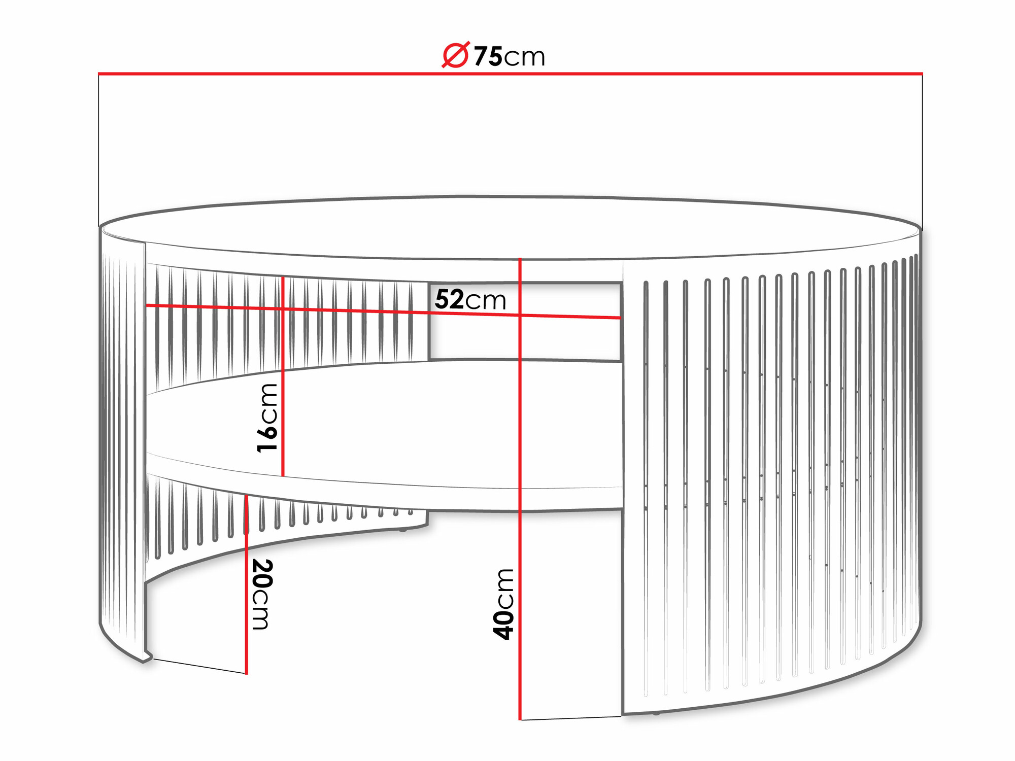 Couchtisch Civer VIII