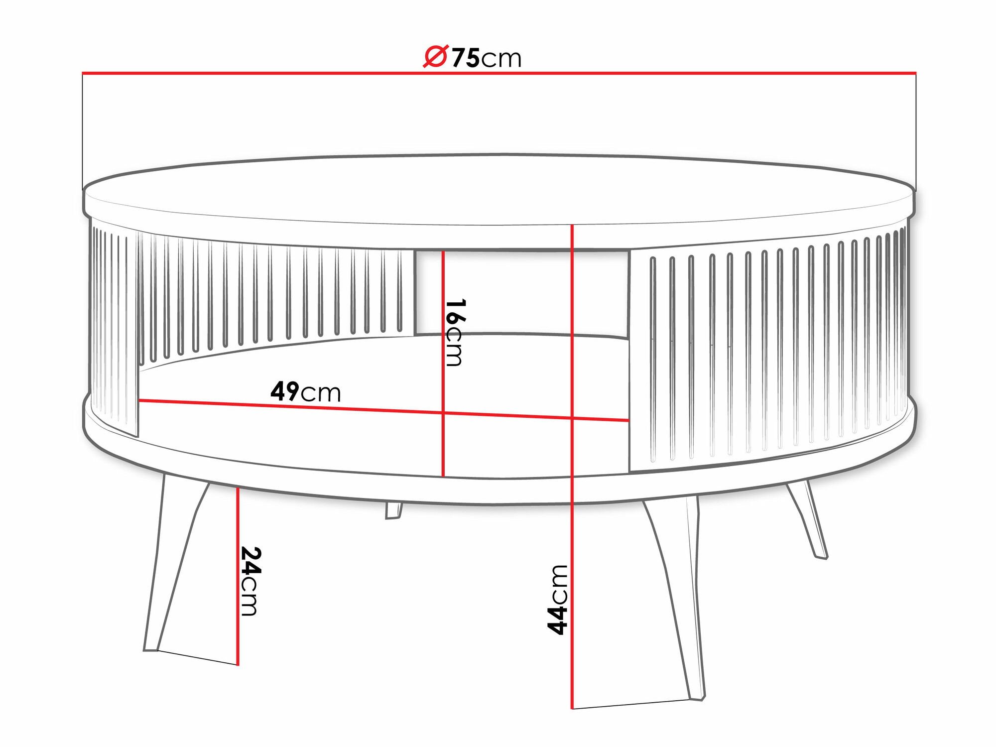 Couchtisch Vitum VI