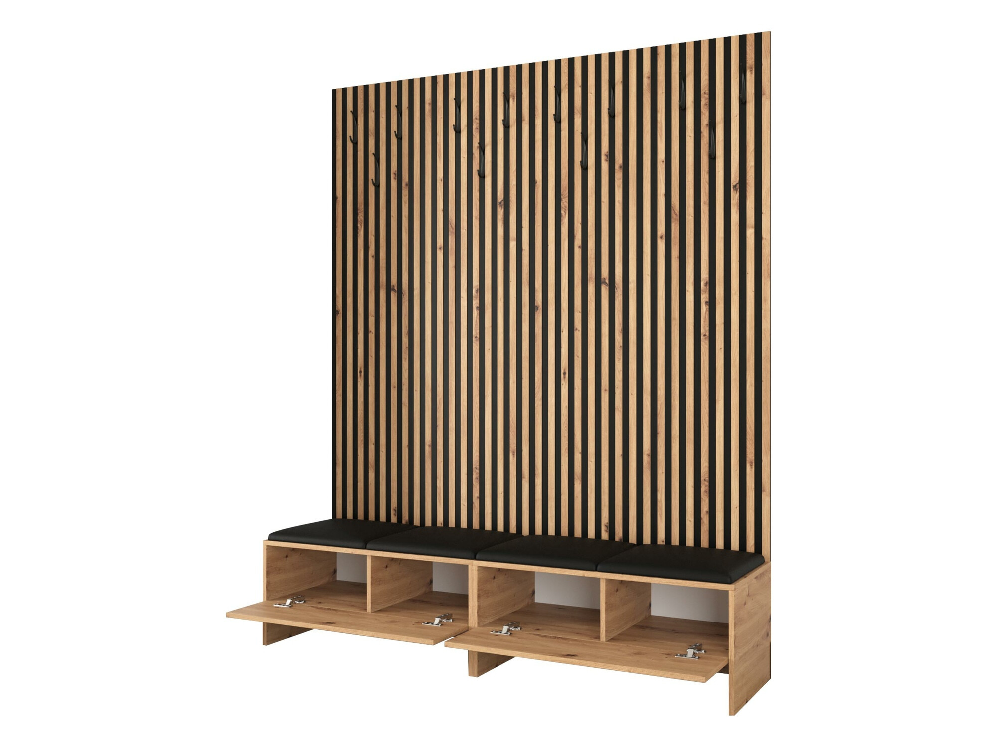 Flurgarnitur Donio V (Artisan Eichenholzoptik + Manila 02)