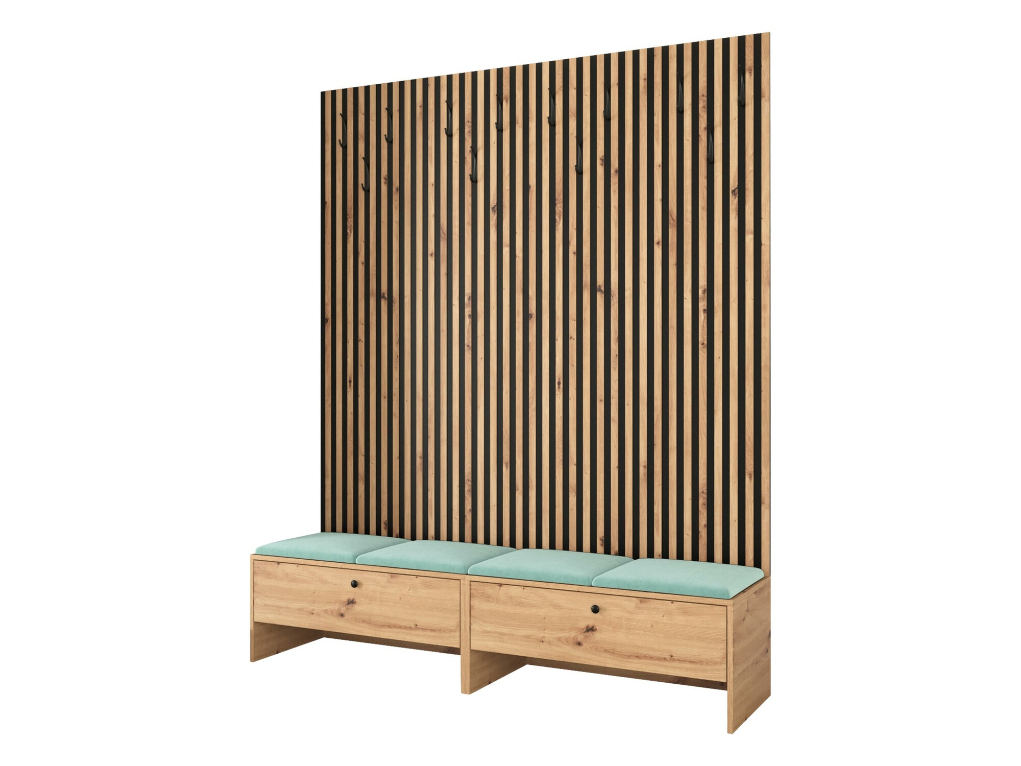 Flurgarnitur Donio V (Artisan Eichenholzoptik + Manila 11)