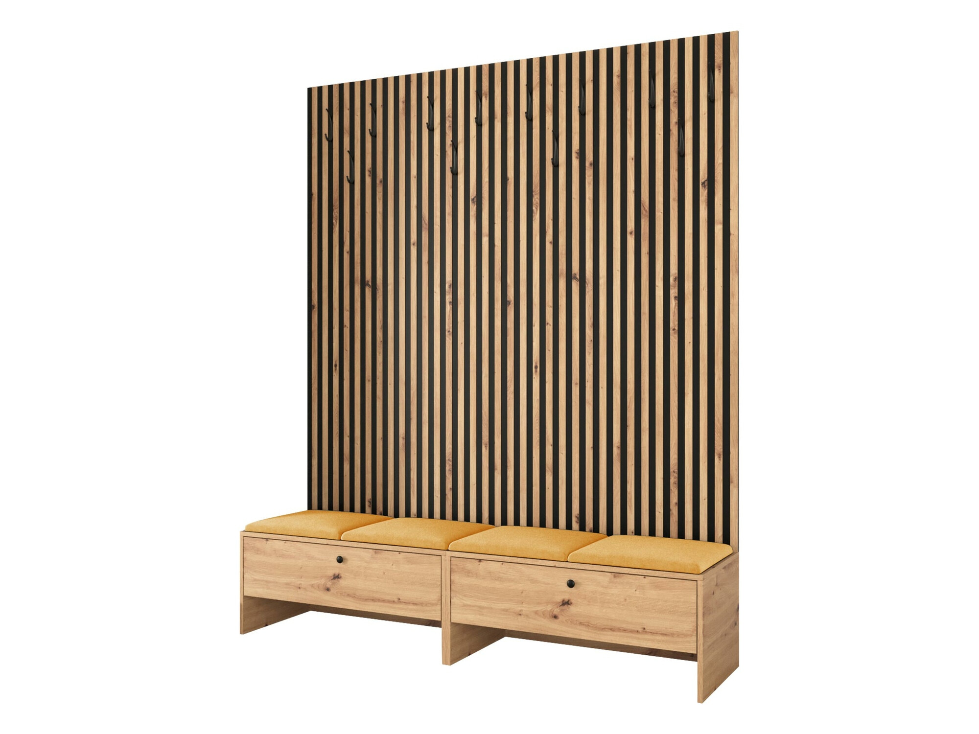 Flurgarnitur Donio V (Artisan Eichenholzoptik + Manila 32)