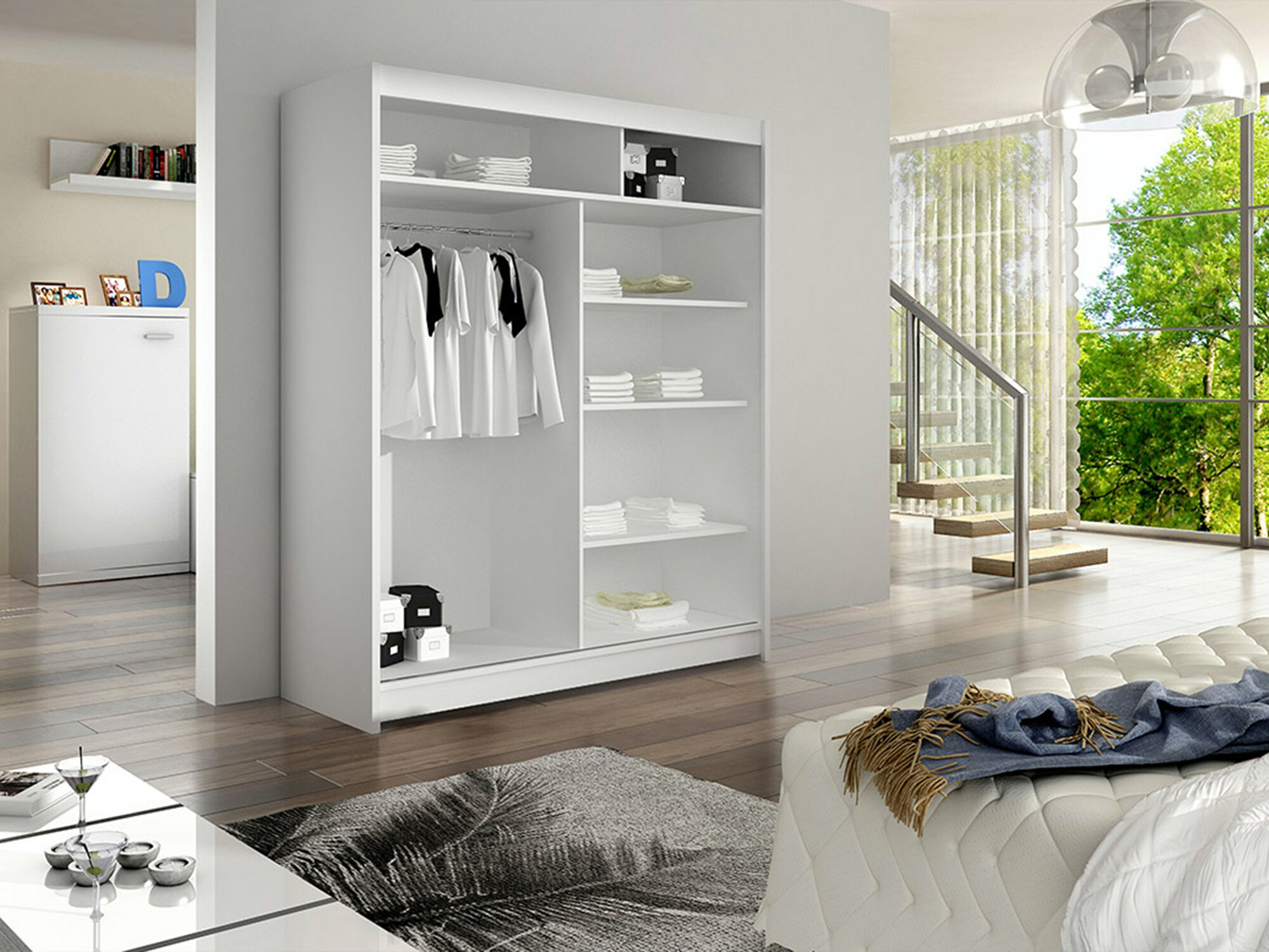 Kleiderschrank Closico 147 (Kaschmir)