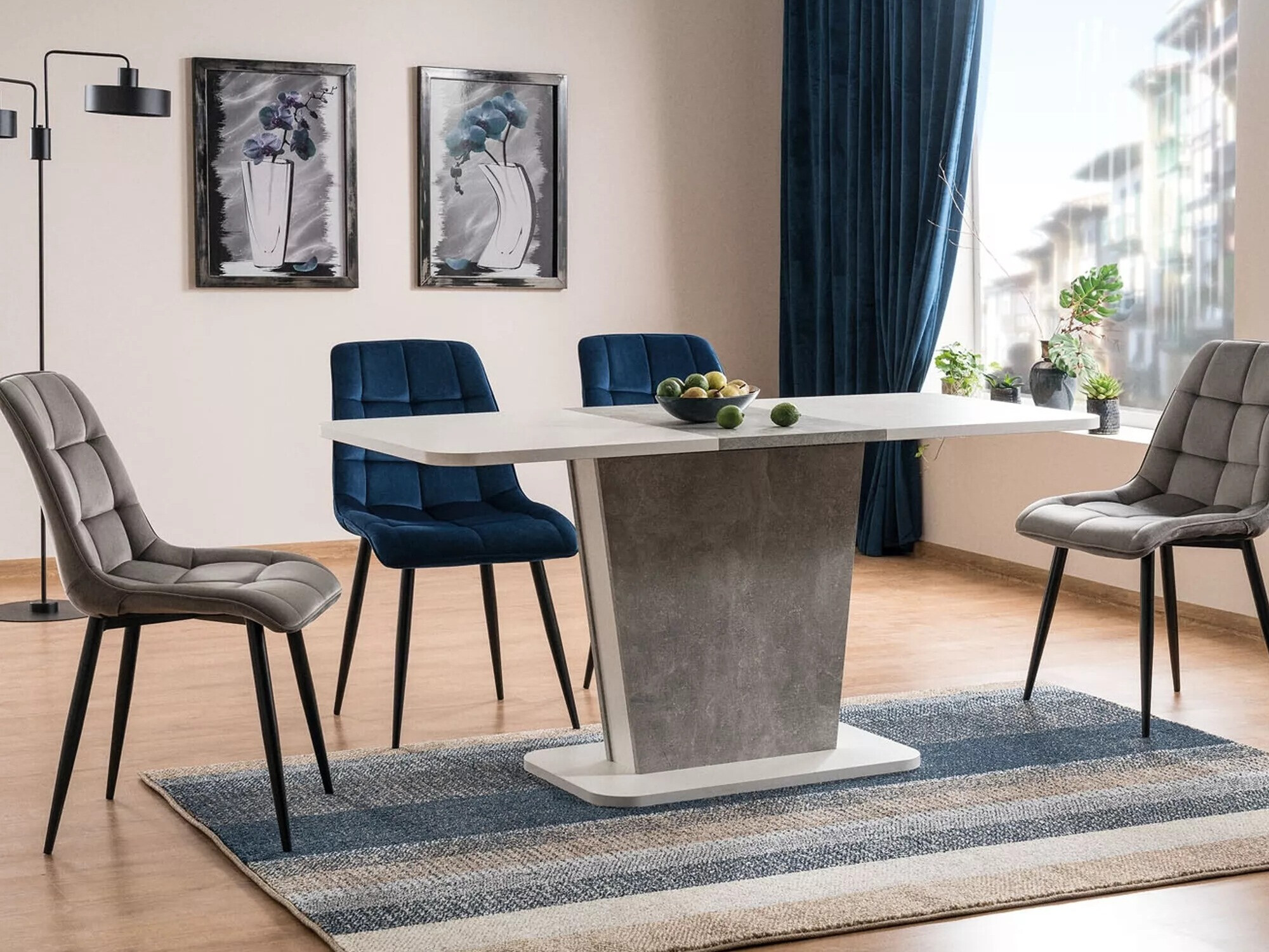 Stuhl Detroit 752 (Blau)