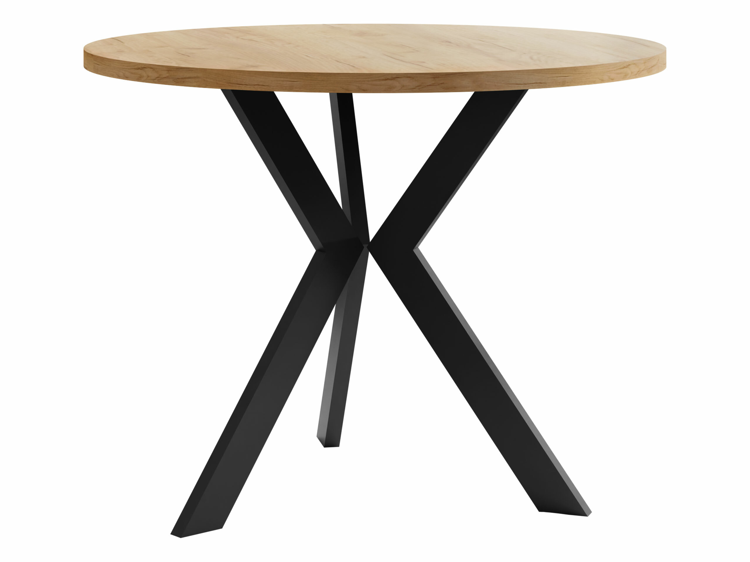 Couchtisch Dearborn 106 (Goldeiche + Schwarz)