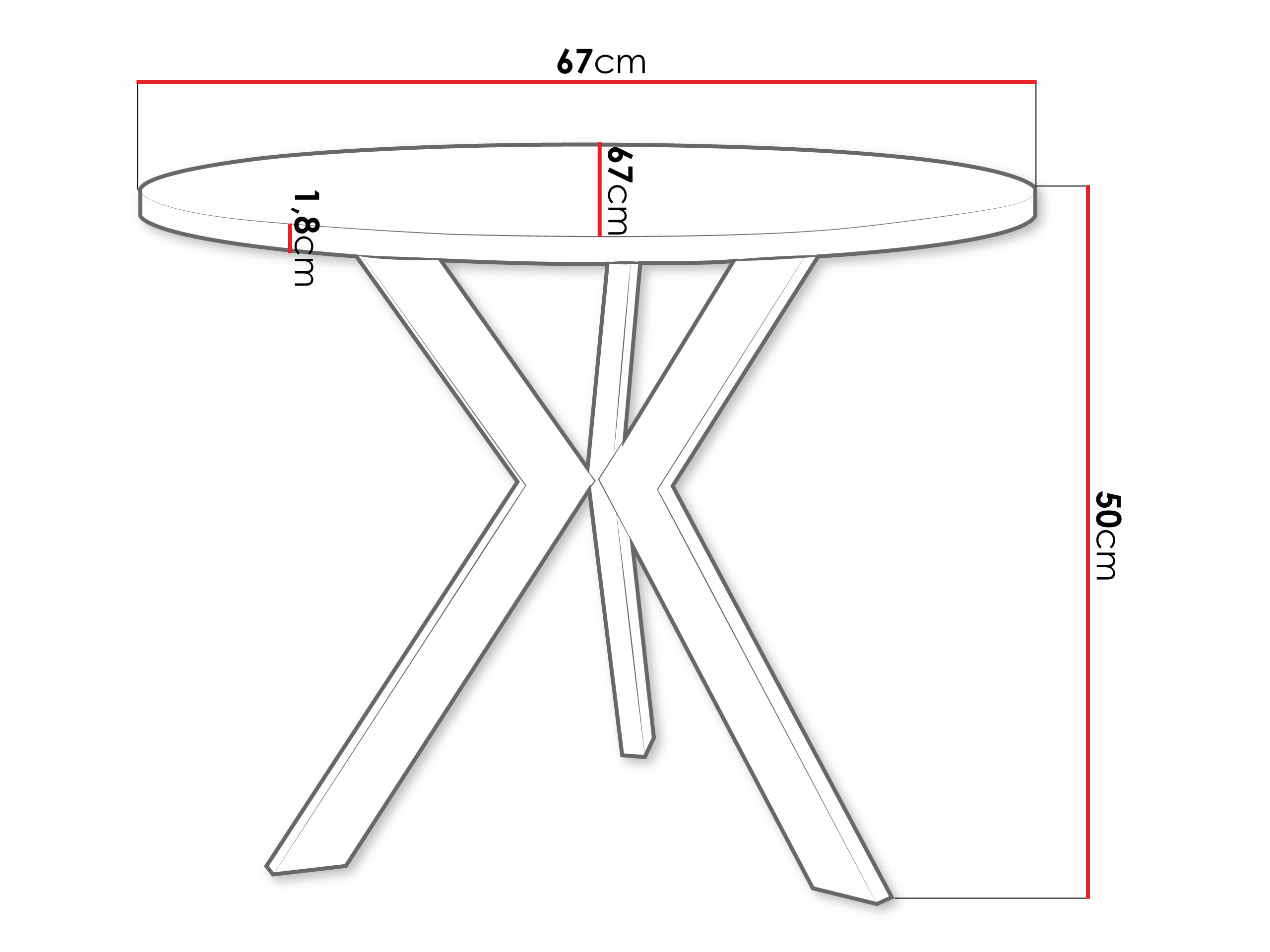Couchtisch Dearborn 106 (Goldeiche + Schwarz)