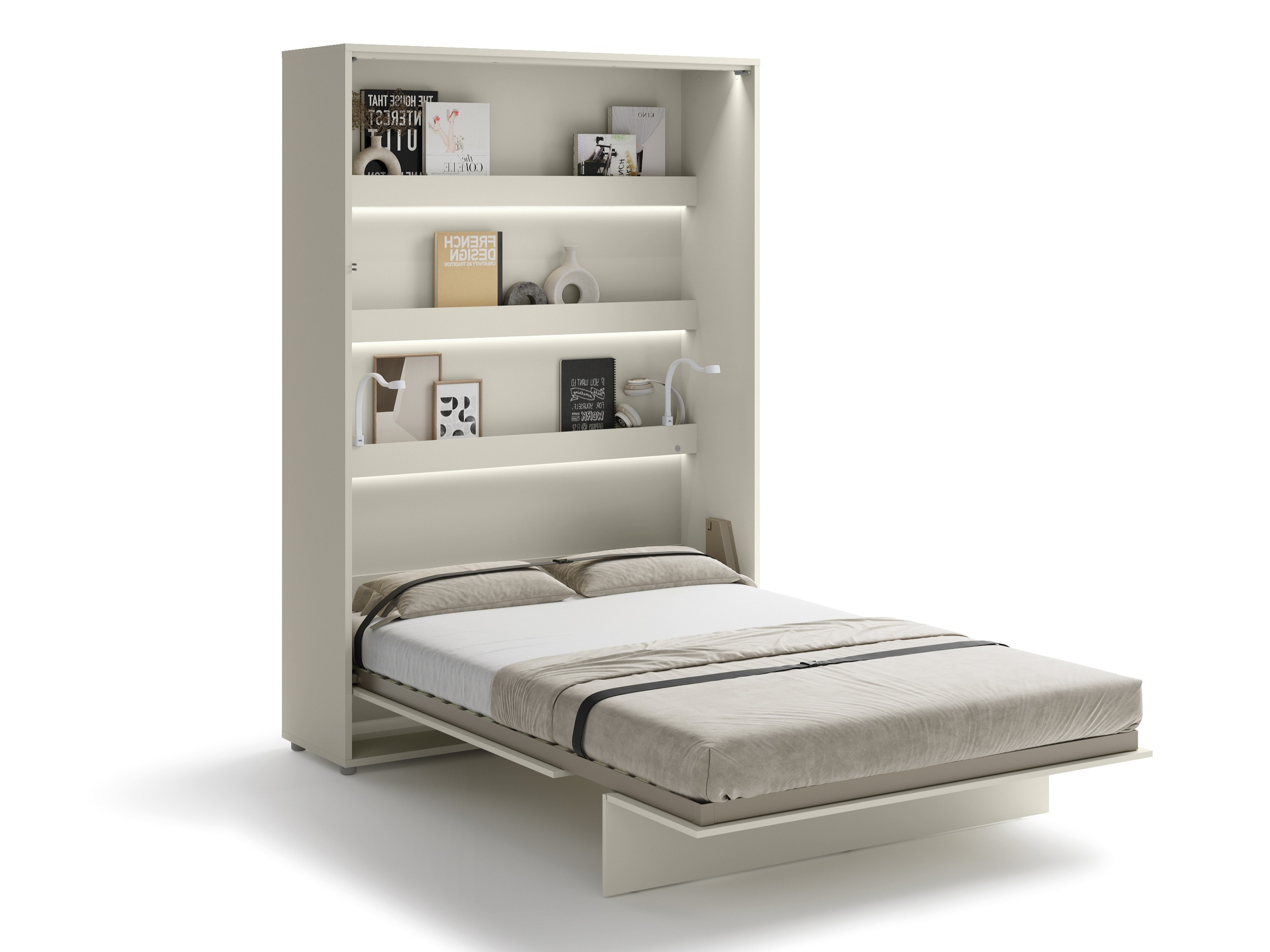 Schrankbett Concept Pro Lenart (Kaschmir)