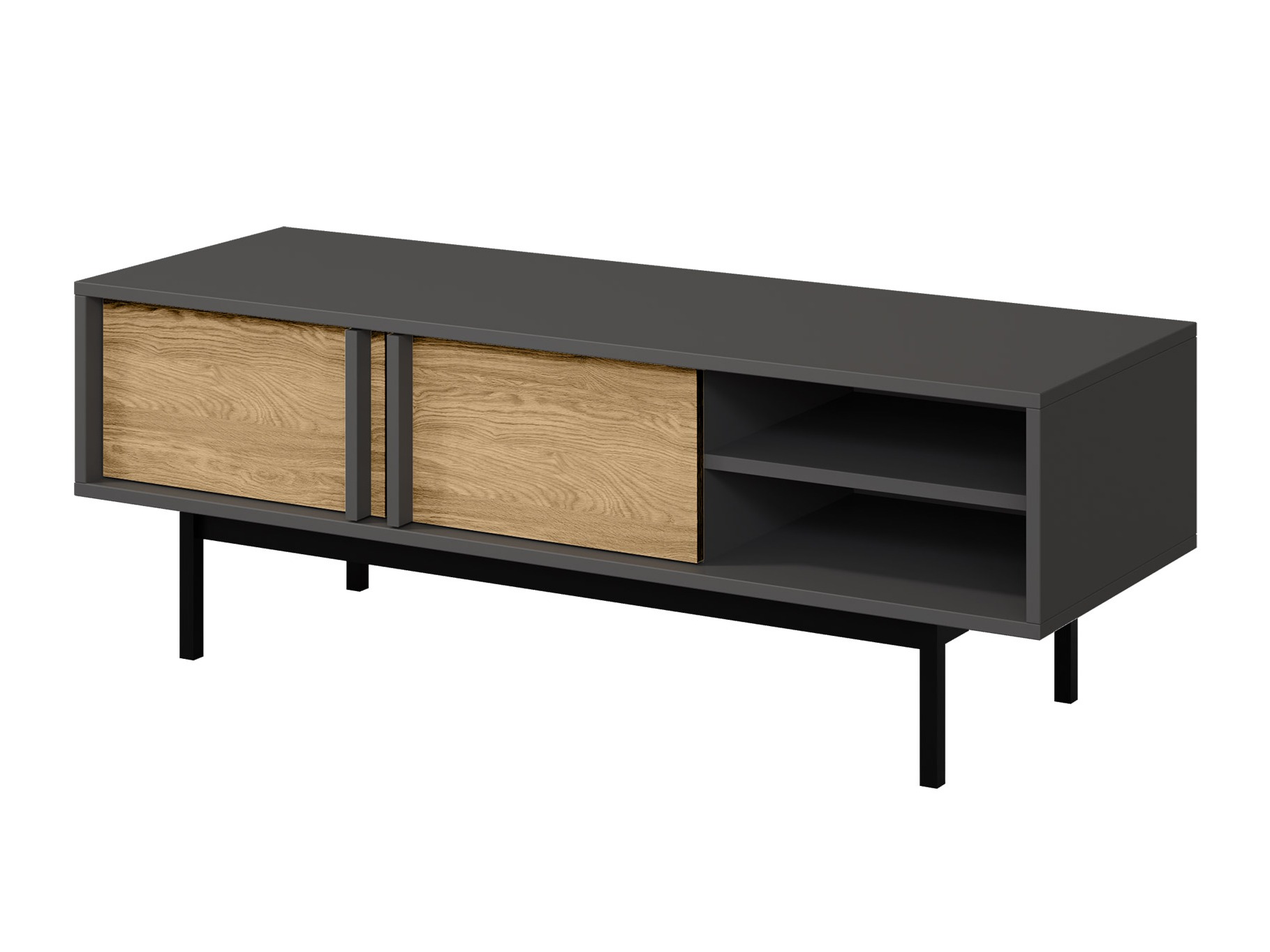 TV-Möbel Levali 109 (Eichenholzoptik)