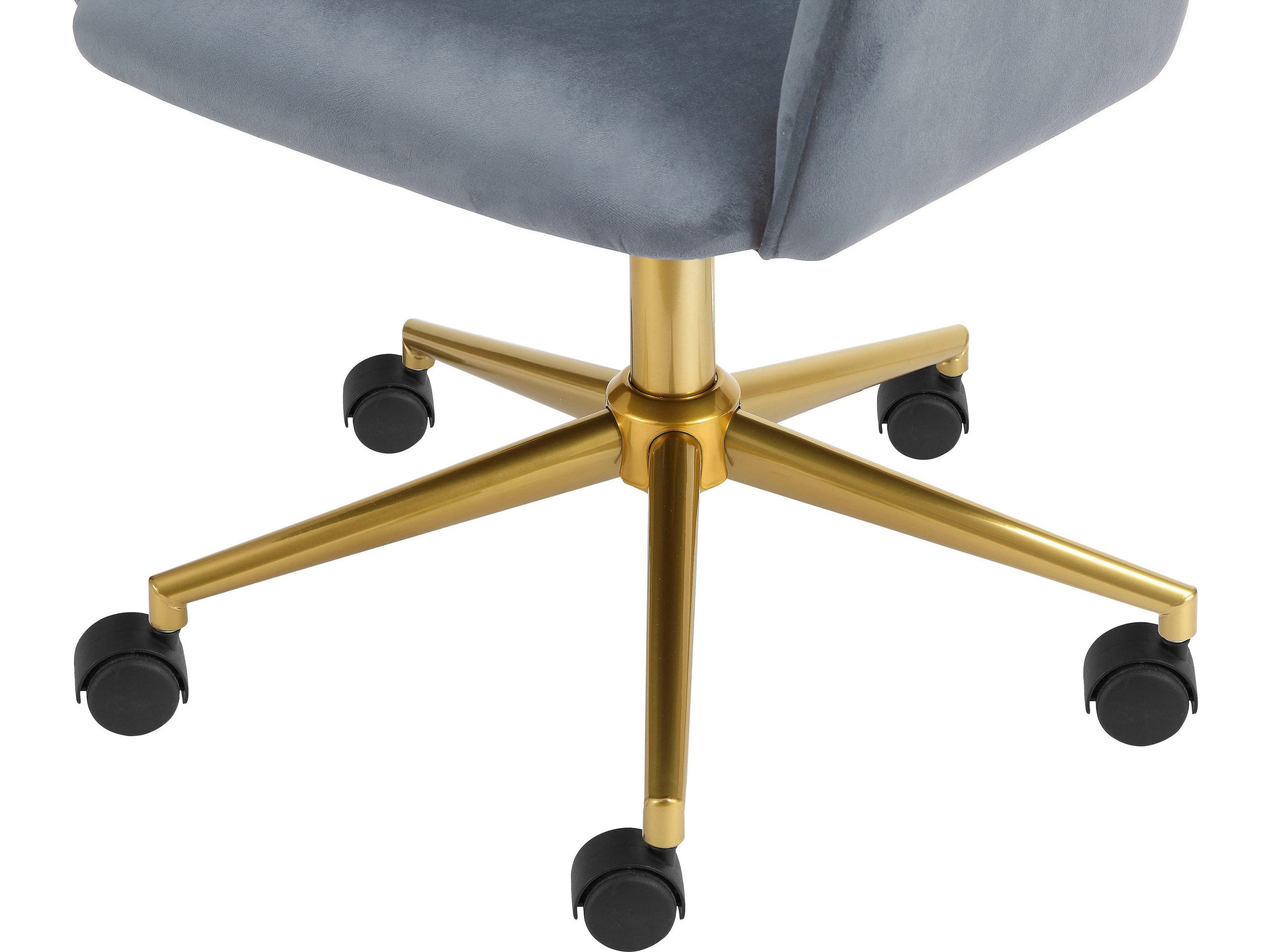 Bürostuhl Denton 470 (Grau + Gold)