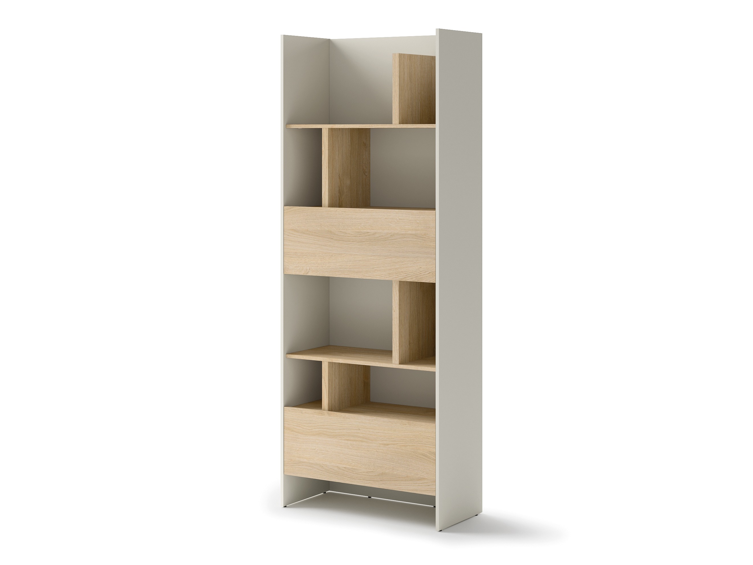 Regal Concept Pro Lenart V (Kaschmir + Eichenholzoptik)