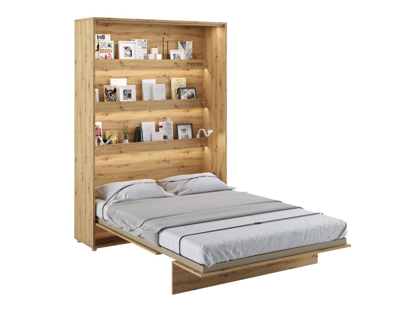 Schrankbett Concept Pro Lenart (Artisan Eichenholzoptik)